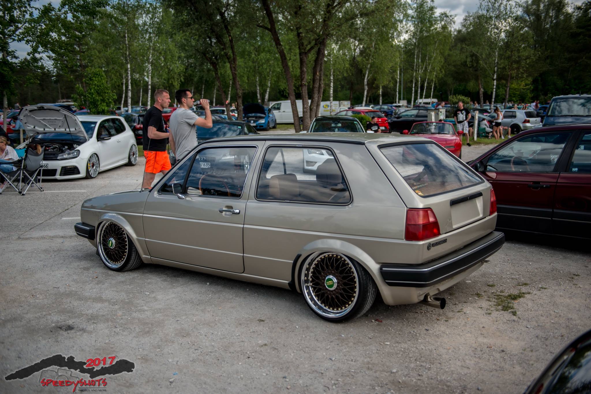 Car Tuning Volkswagen Car Meets Volkswagen Golf Volkswagen Golf Mk1 2048x1367