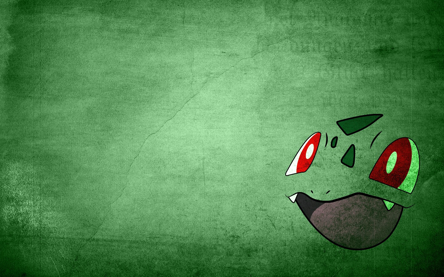 Anime Pokemon Minimalism Bulbasaur Green Simple Background 1440x900