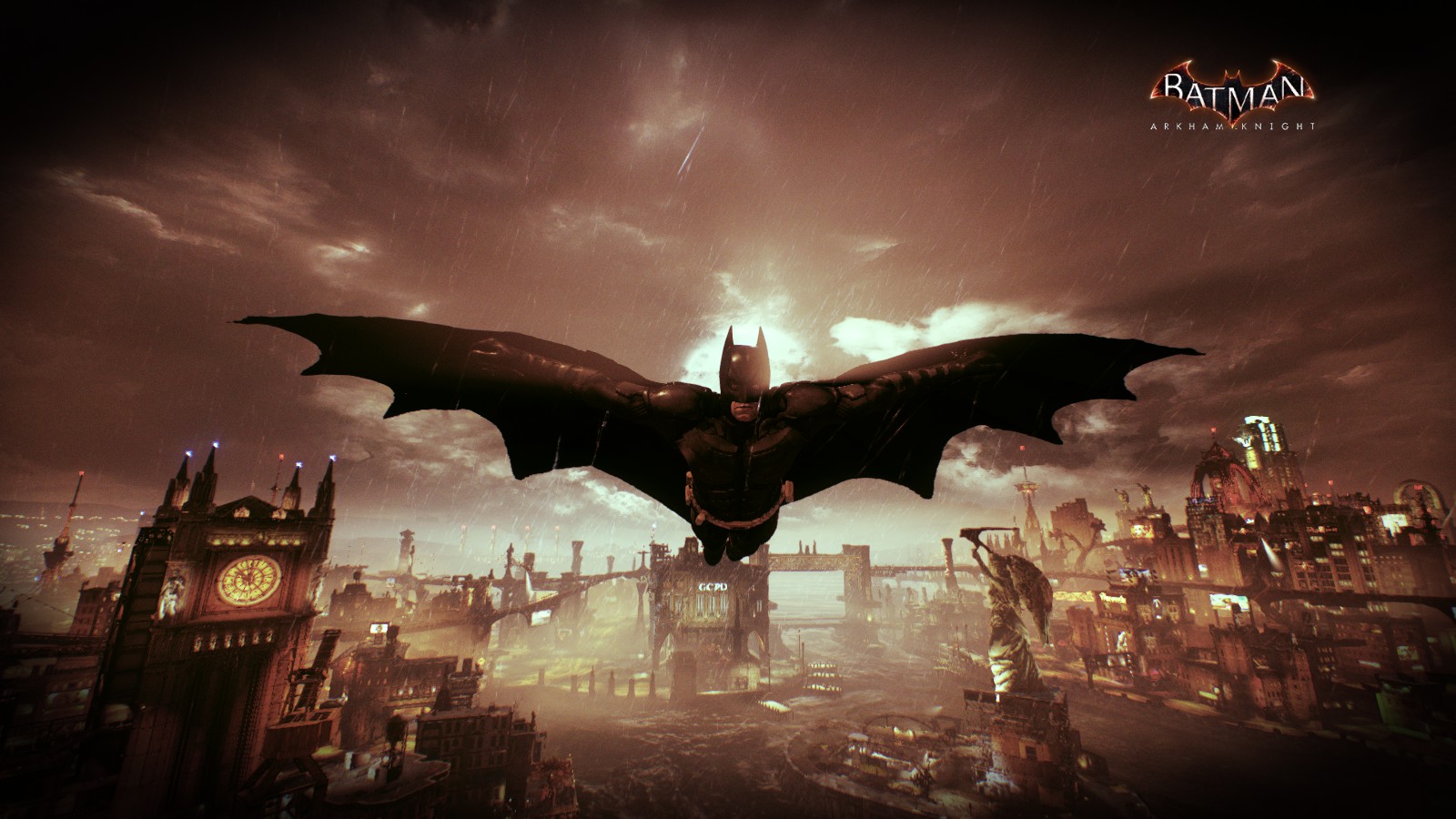 Batman Arkham Knight Gamer Warner Brothers Batman The Dark Knight Returns Video Games 2015 Year 1600x900