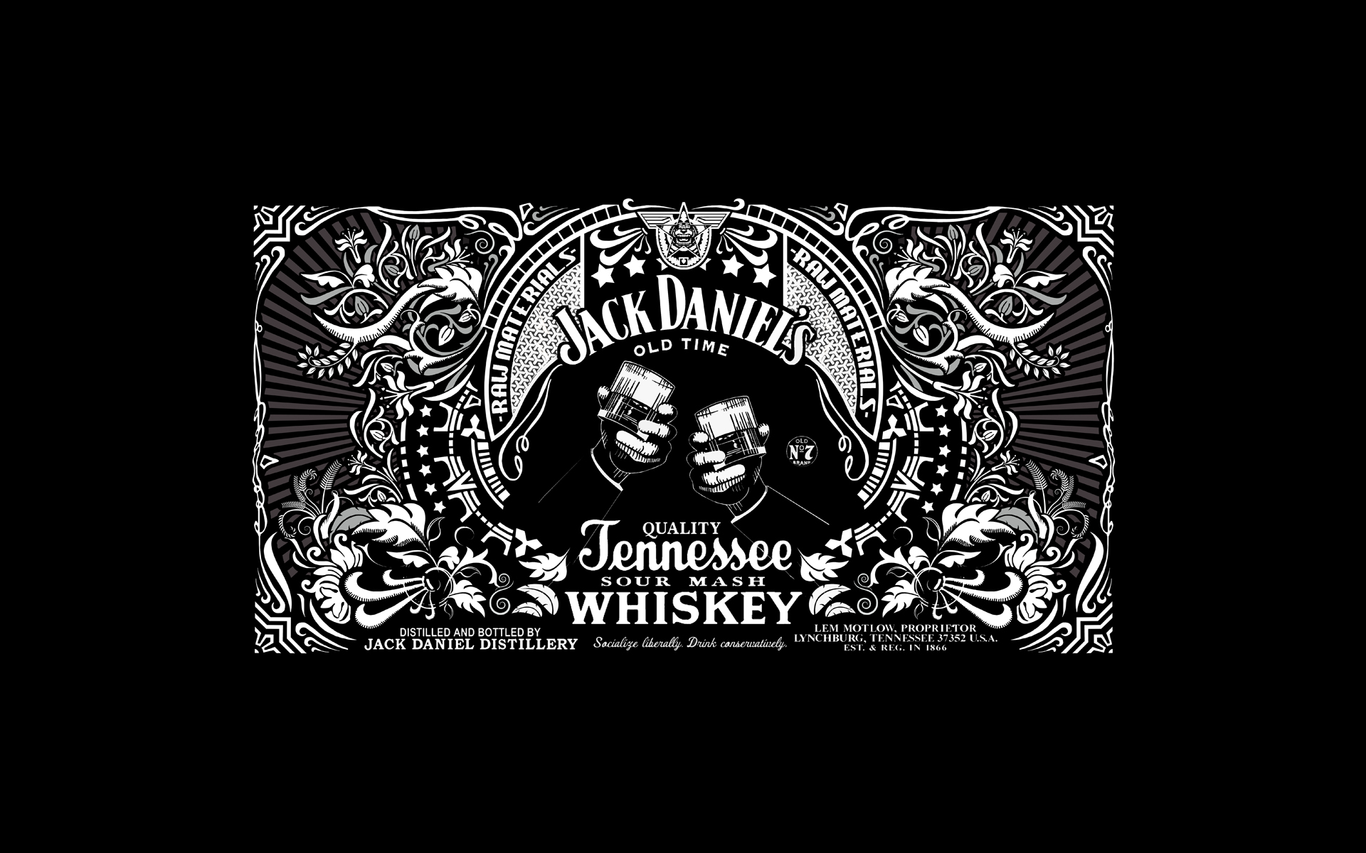 Jack Daniels Whiskey Alcohol 1920x1200