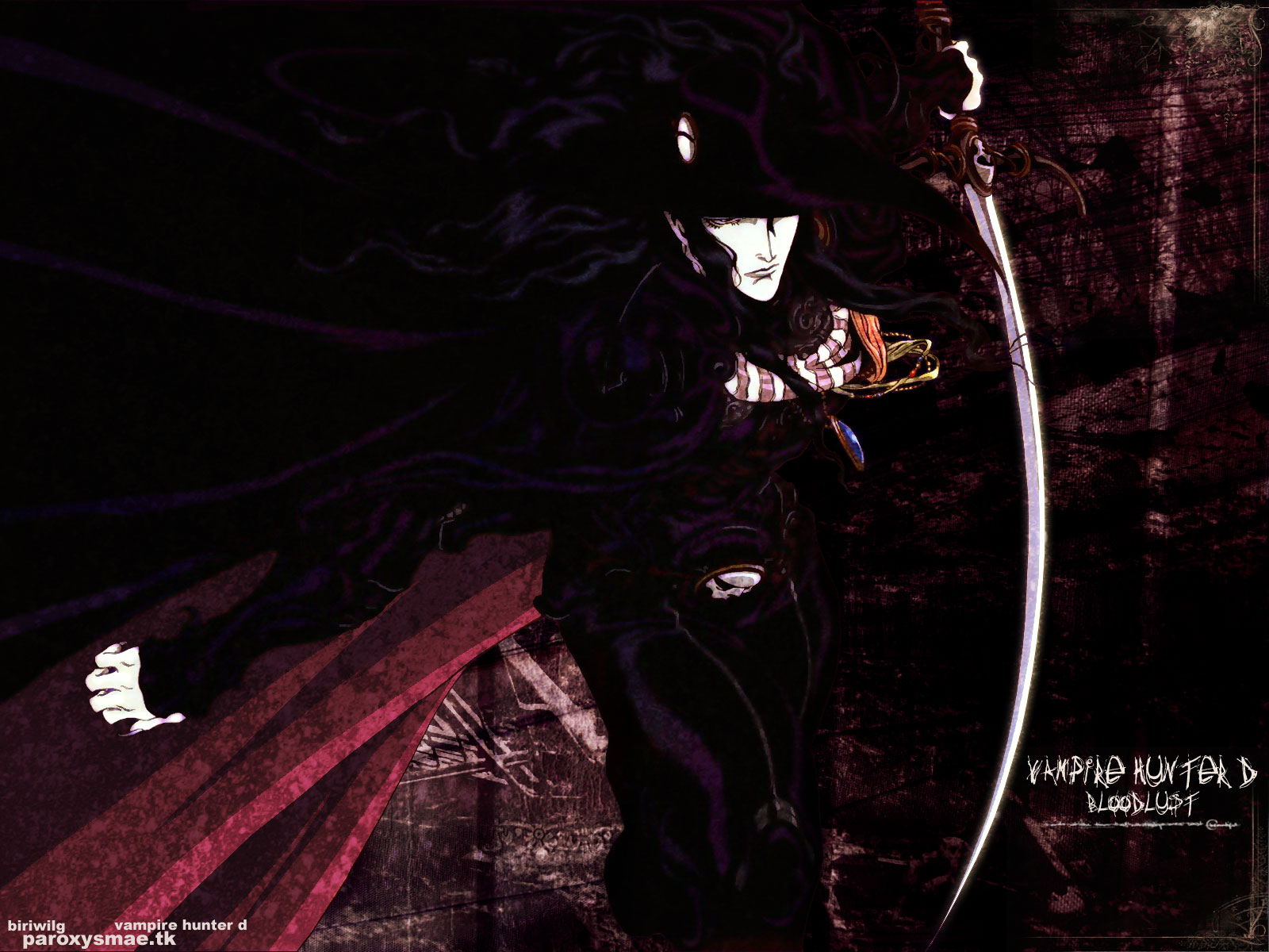 Anime Vampire Hunter D 1600x1200