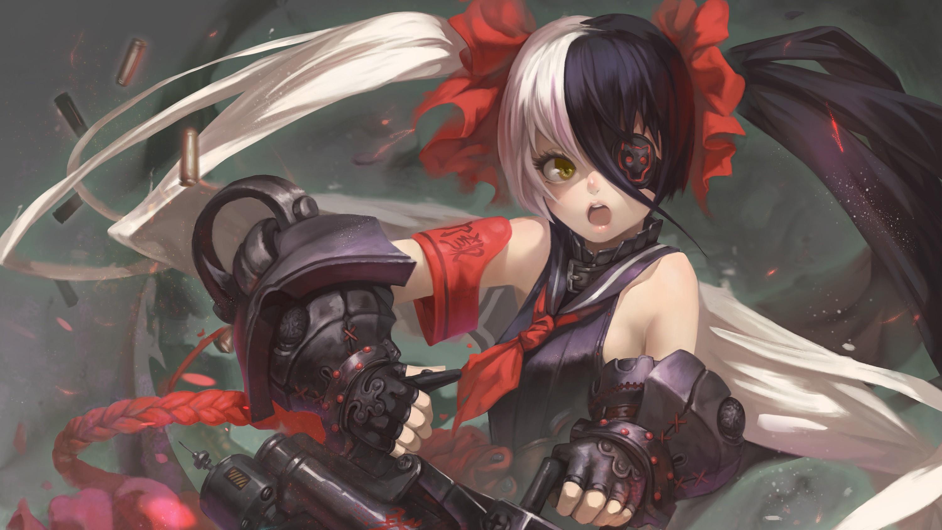 Fantasy Art Blade Soul Anime Girls Open Mouth Anime 3000x1688