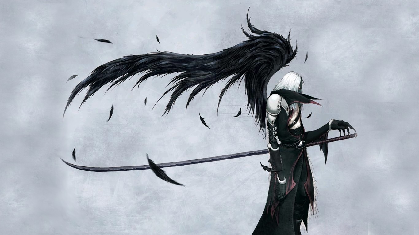 Final Fantasy Vii Sephiroth Video Games 1366x768