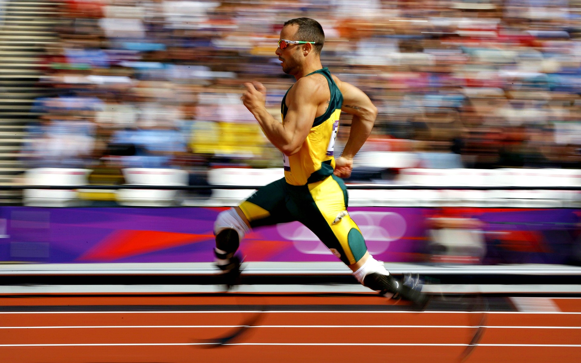 Olympics Oscar Pistorius Motion Blur 1920x1200