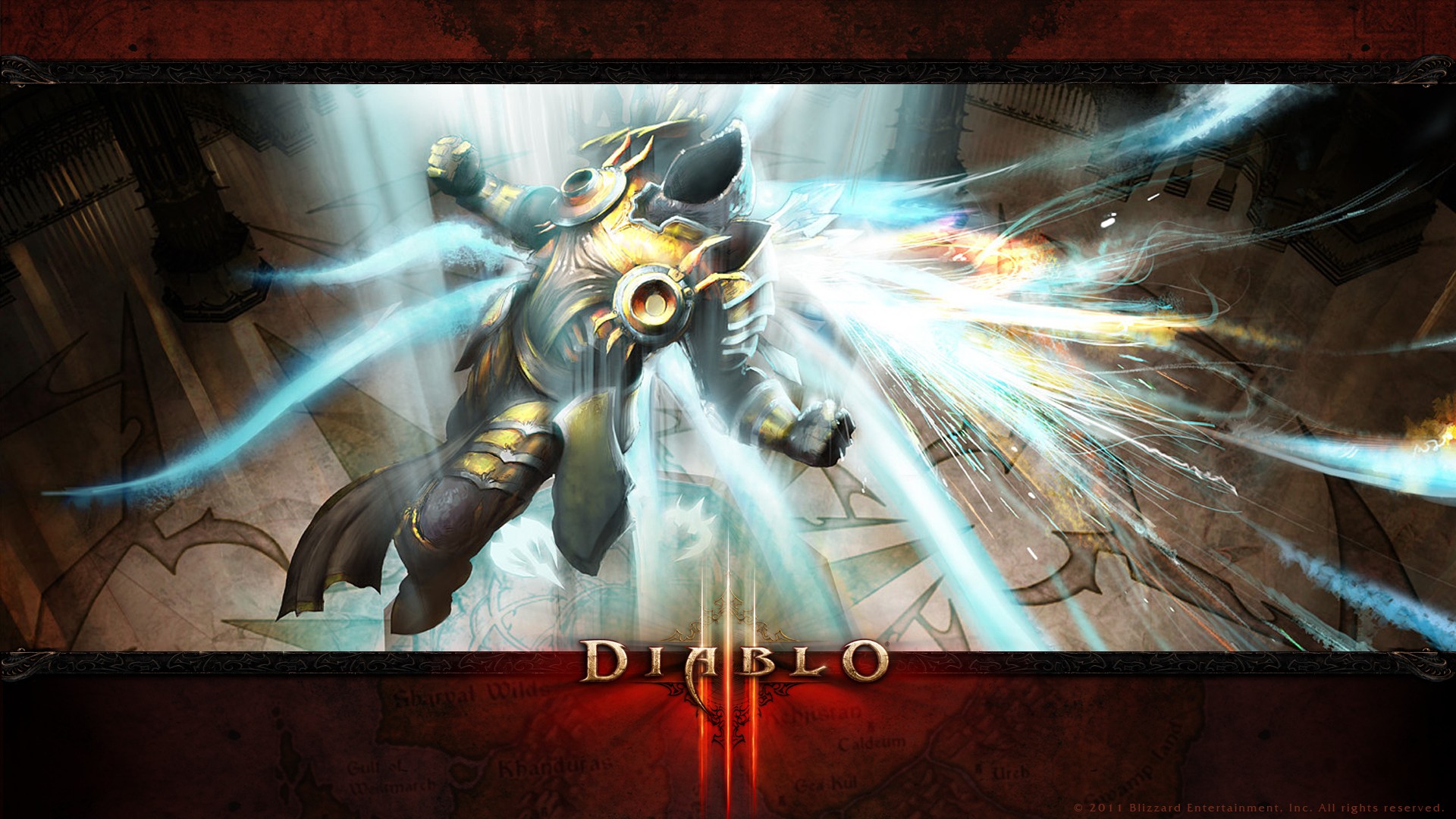 Blizzard Entertainment Diablo Diablo Iii Tyrael Video Games 1920x1080