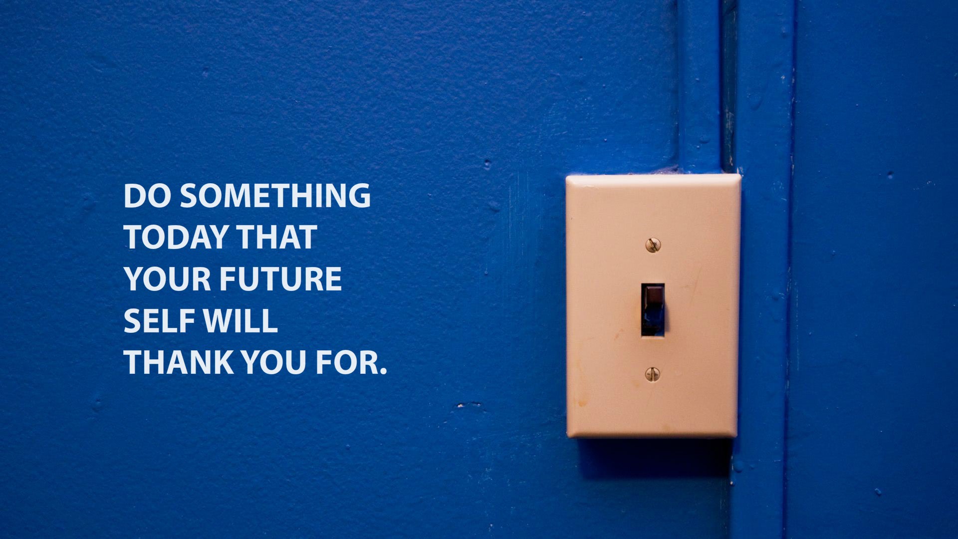 Blue Background Switch Motivational Blue Typography 1920x1080