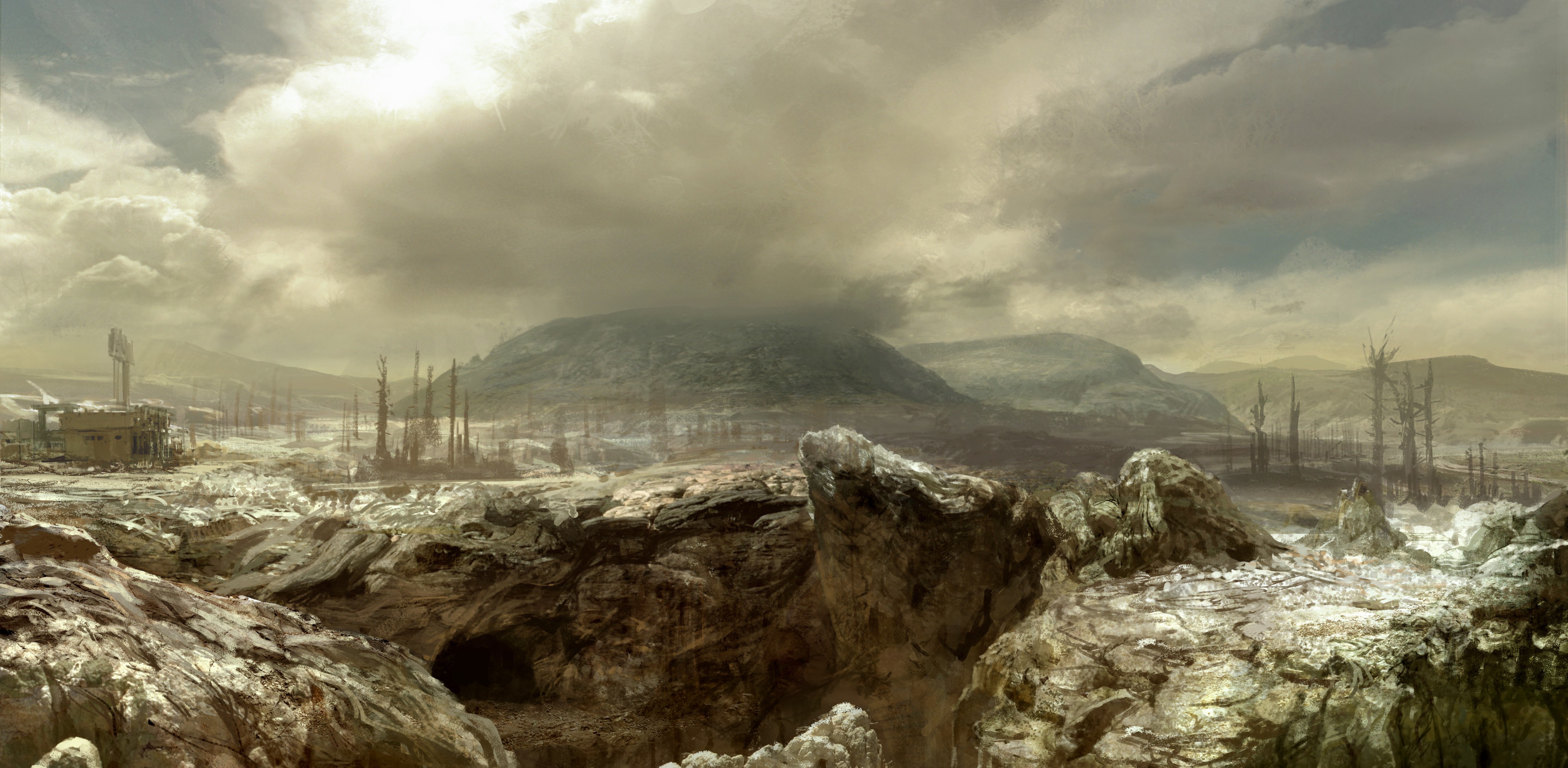 Fallout 3 Video Games Artwork Fallout Wasteland 5000x2450