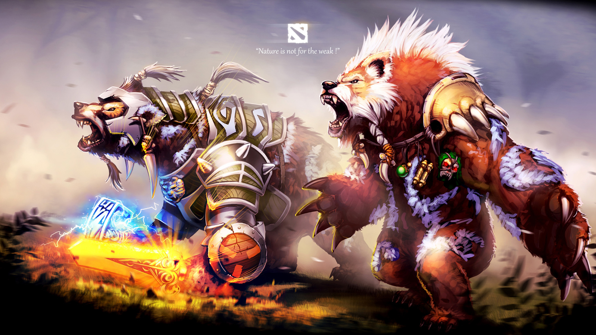 Dota 2 Steam Software Defense Of The Ancients Video Games Lone Druid Bears 1920x1080