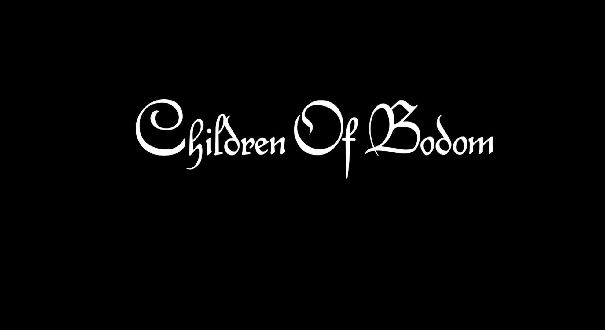 Music Logo Children Of Bodom Heavy Metal Thrash Metal Death Metal 1980x1080