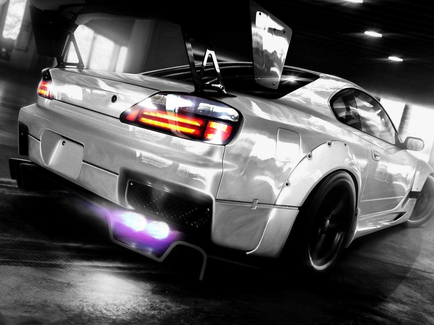 S15 Nissan Car Vehicle Silver Cars 1440x1080