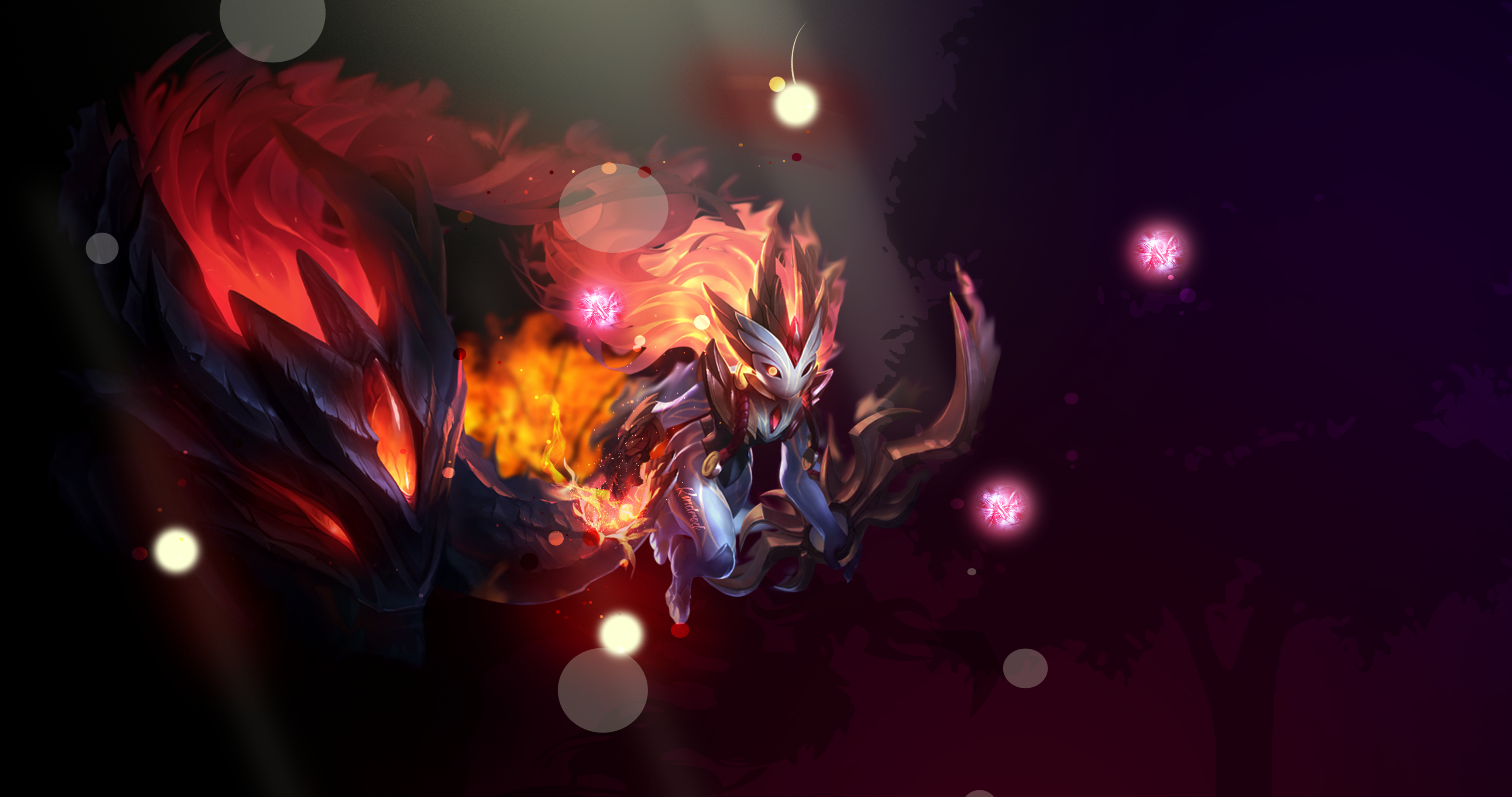 League Of Legends Kindred PC Gaming 4096x2160