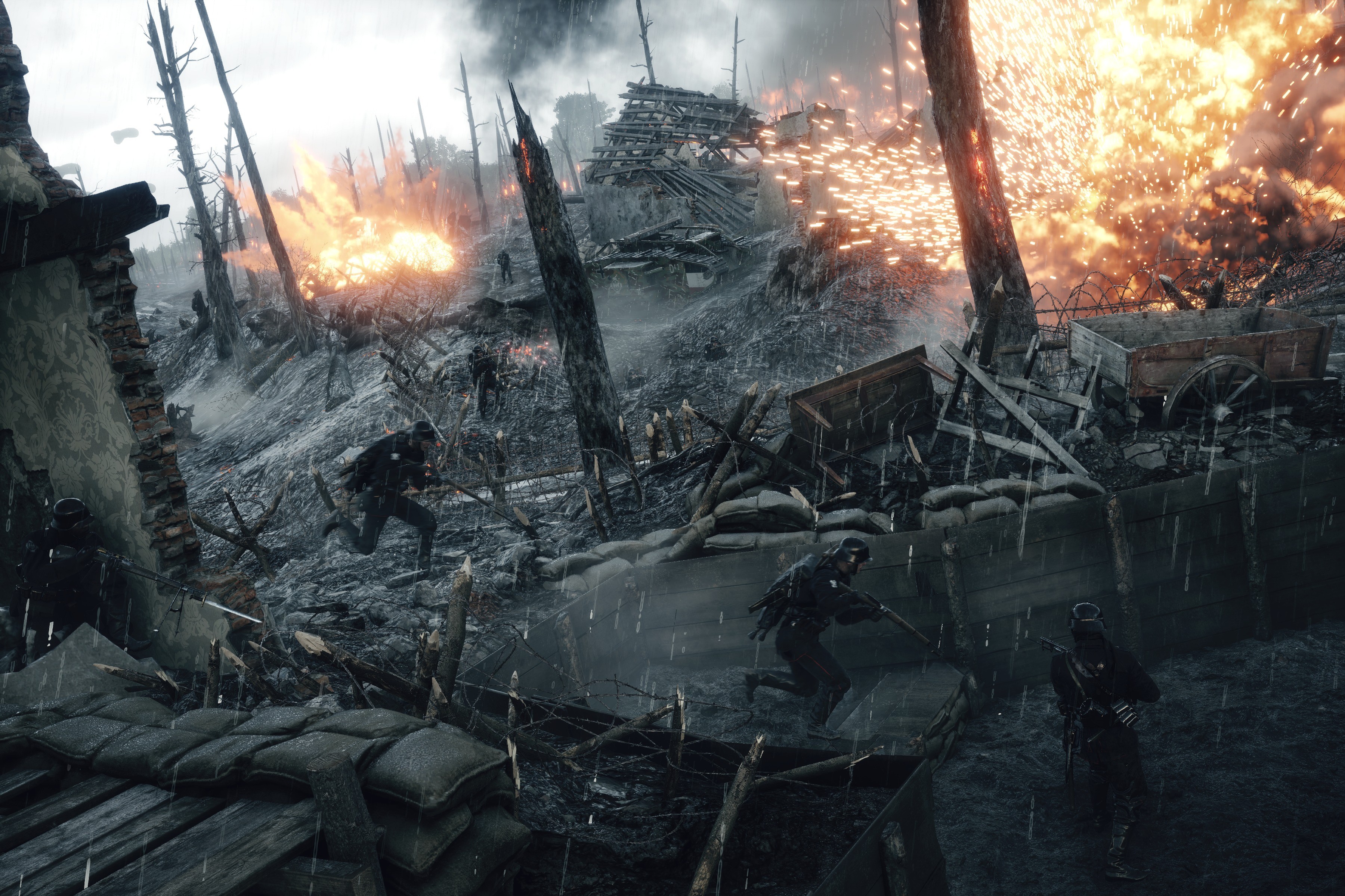 Battlefield 1 EA DiCE World War I Soldier War Video Games 3600x2400