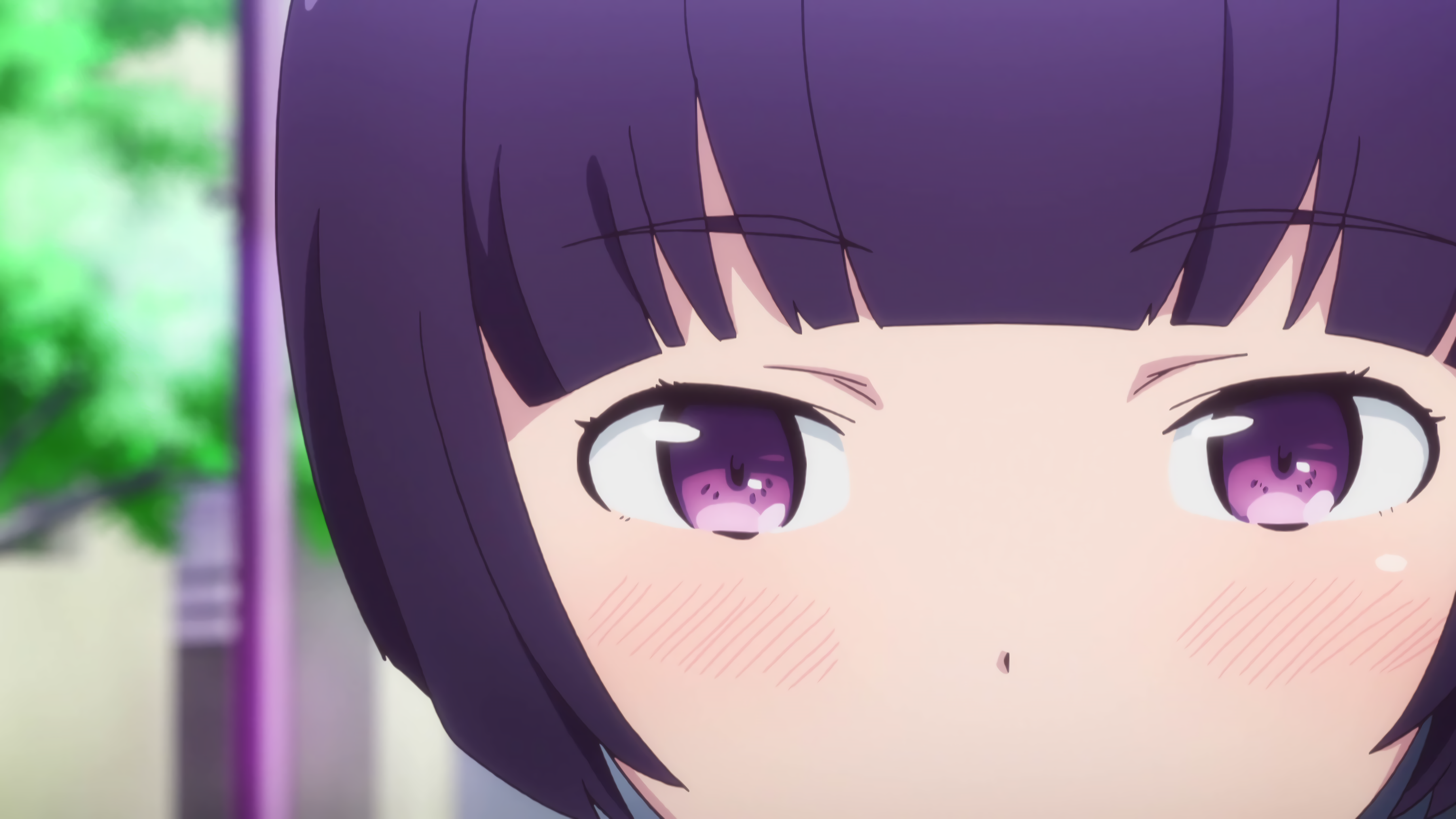 Eromanga Sensei Senju Muramasa Anime Girls Purple Hair Purple Eyes 3072x1728