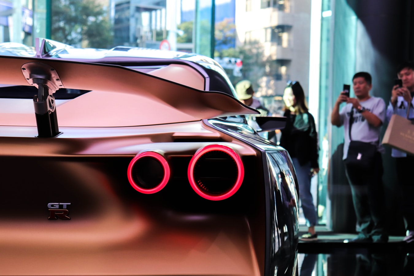 Car Nissan Nissan GT R50 Taillights Rear Wing Supercars Nissan GT R50 By Italdesign Concept 1350x900
