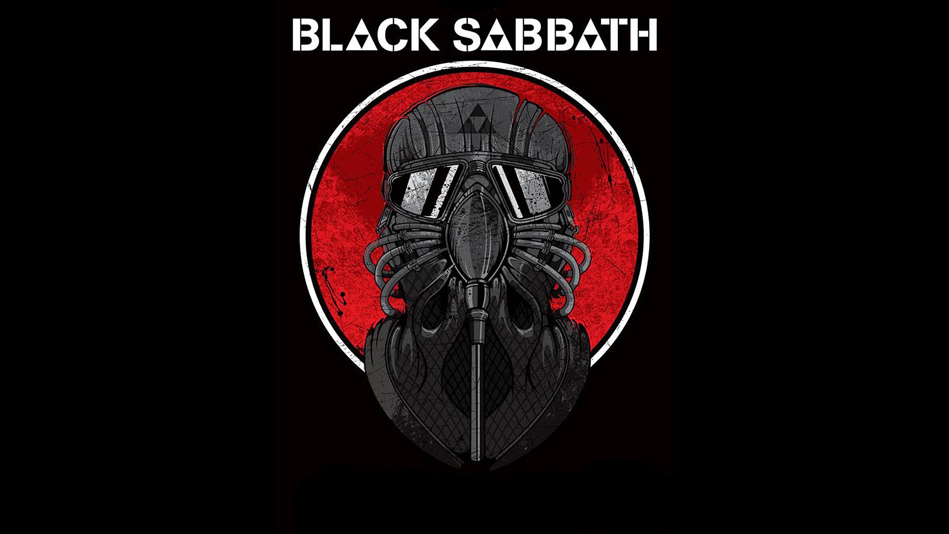 Music Black Sabbath Heavy Metal Band Text Simple Background Black Background 1920x1080