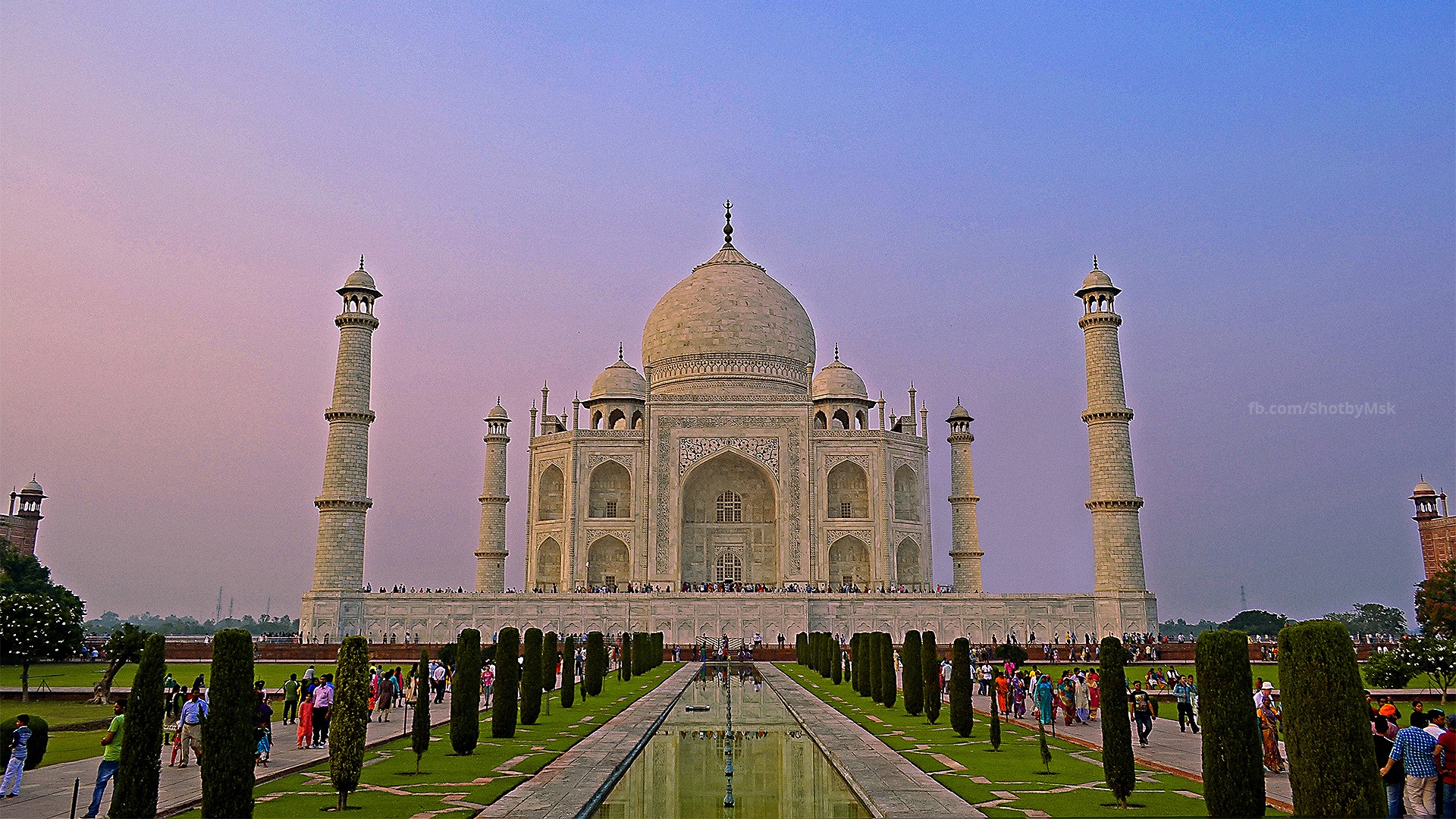 Landscape India Architecture Love Taj Mahal 1920x1080