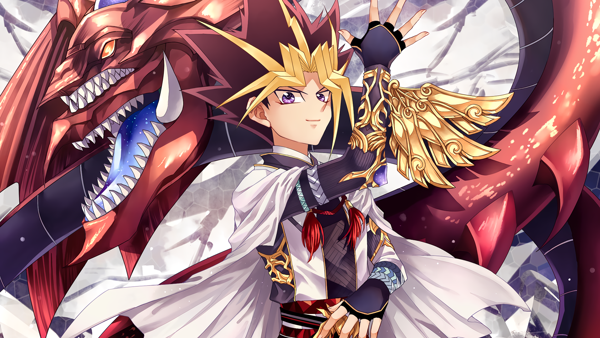 Slifer The Sky Dragon Yami Yugi Dragon Anime Yu Gi Oh 1920x1080