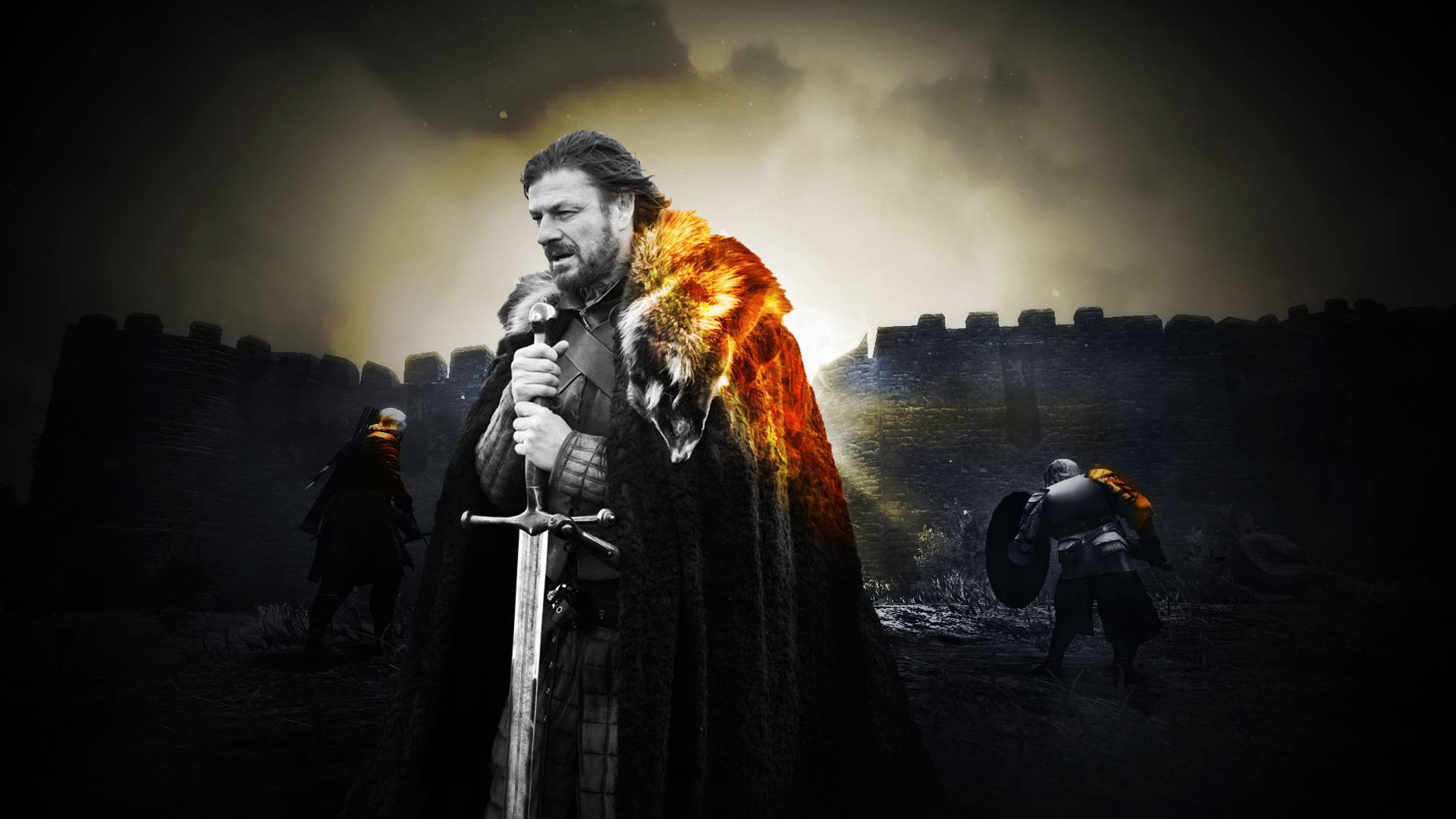 Game Of Thrones Battlefield Ned Stark Medieval 1920x1080