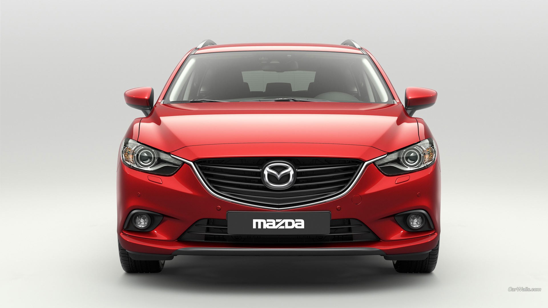 Mazda 6 Mazda Red Cars Vehicle Car 1920x1080
