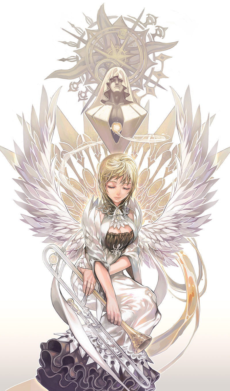 Aoin Wings Fantasy Girl Fantasy Art Anime Girls Anime 800x1356