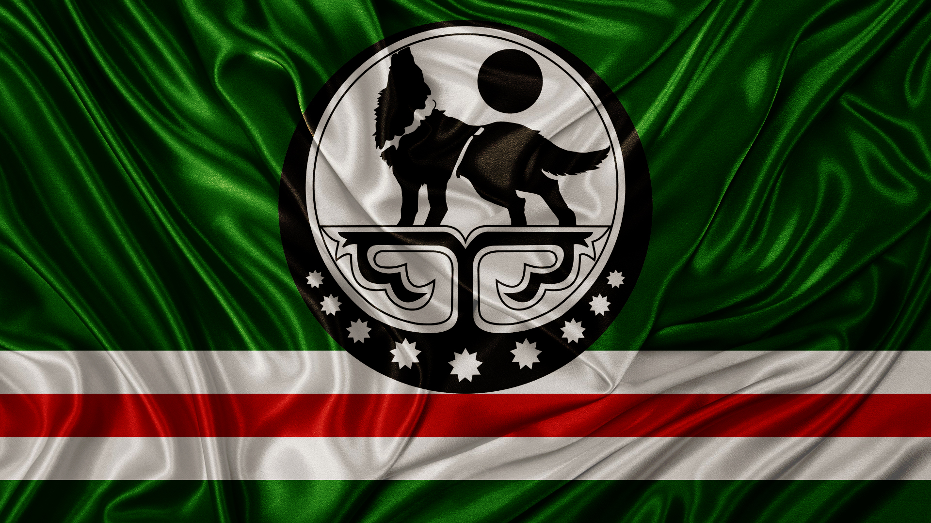 Flag Of Chechnya 1920x1080