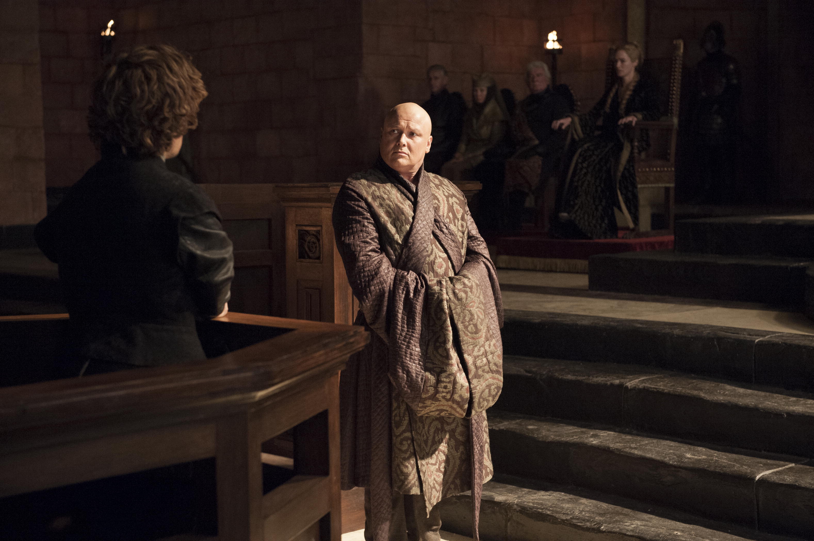 Conleth Hill Lord Varys Tyrion Lannister Peter Dinklage 3156x2100
