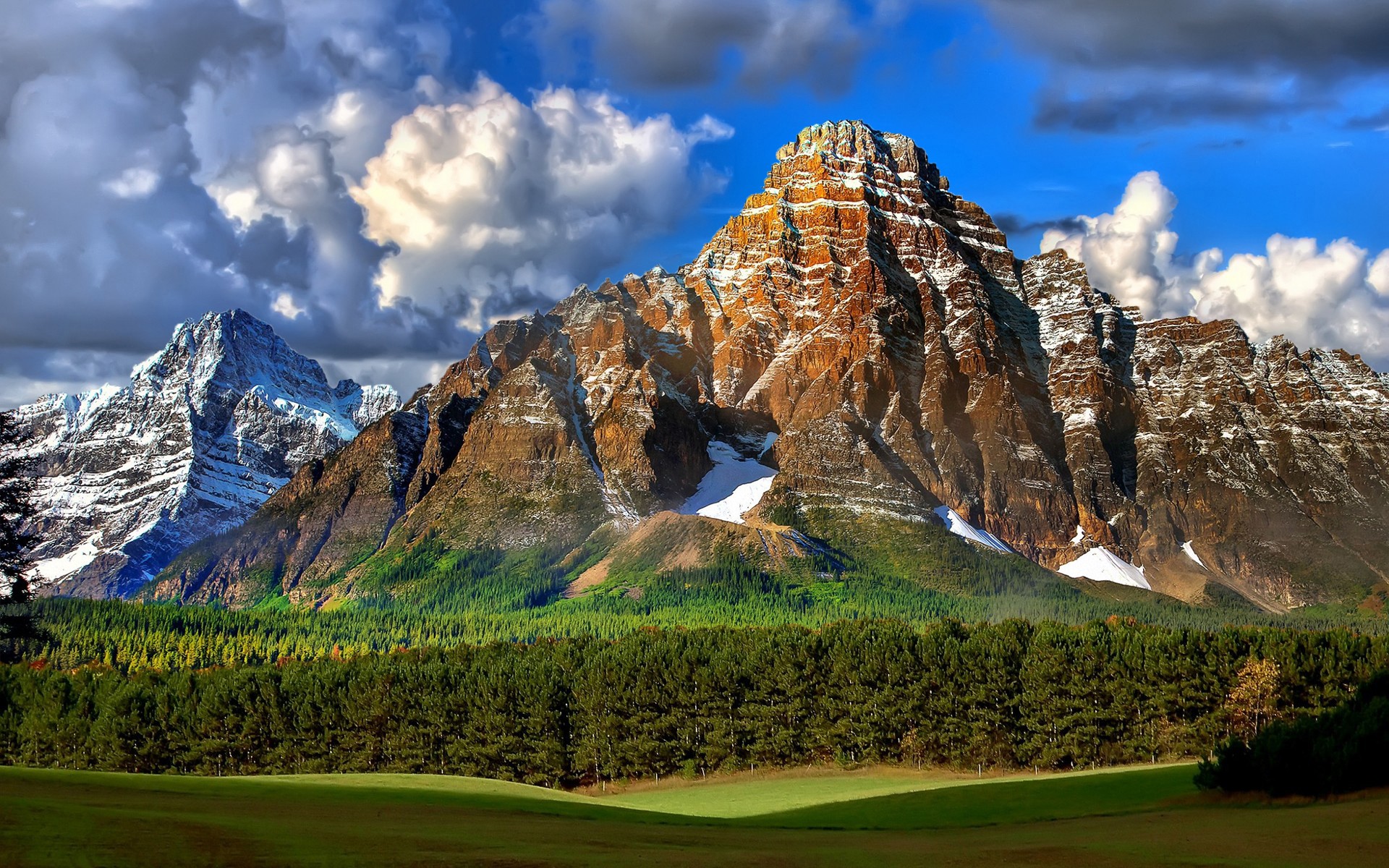 Landscape Mountains Nature Rocky Mountains 1920x1200