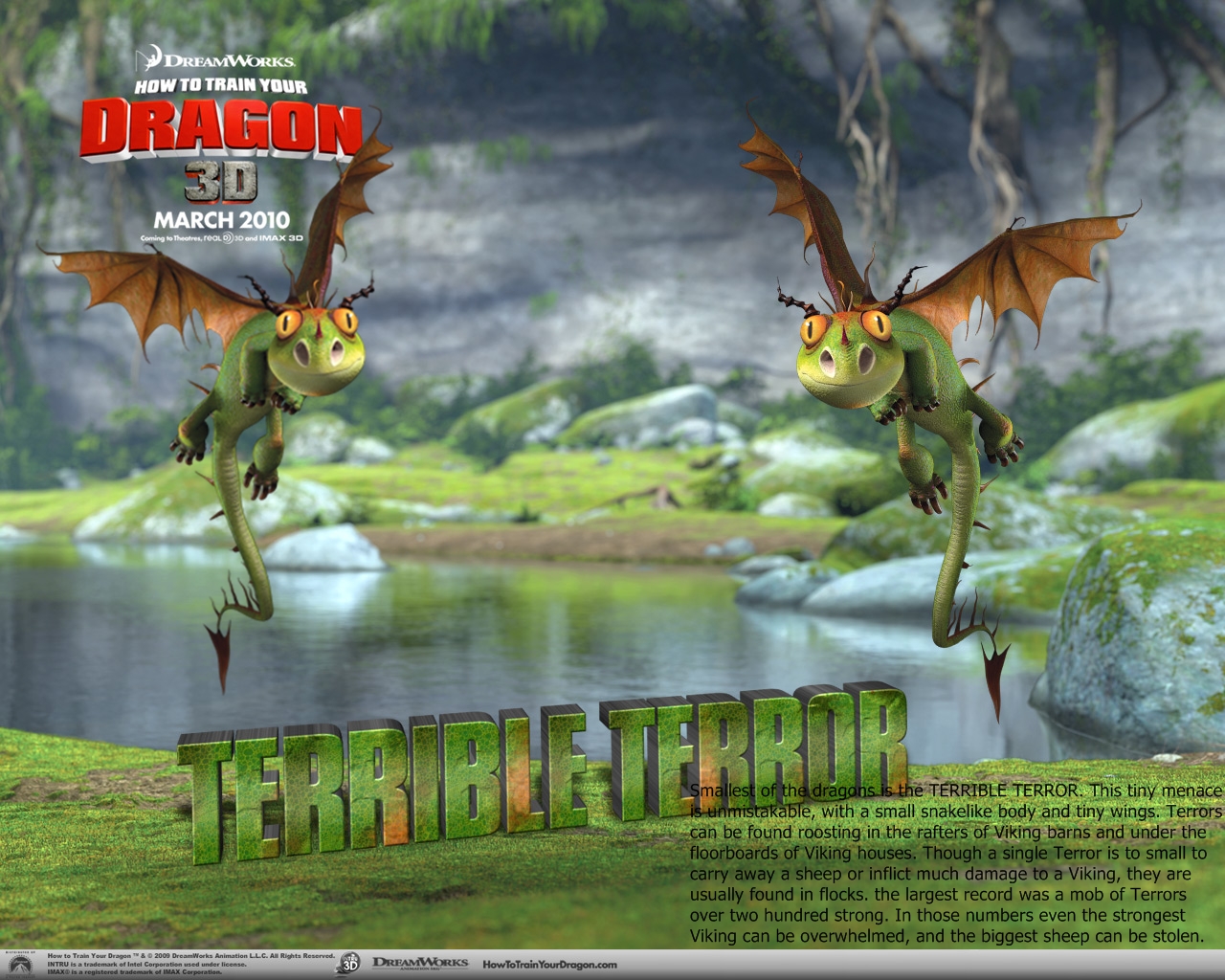 Movie How To Train Your Dragon 1280x1024