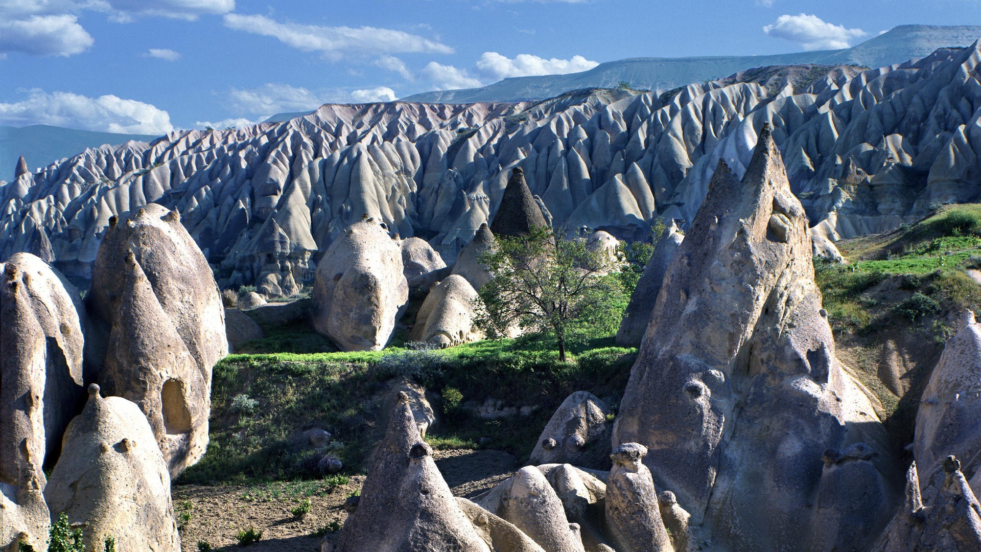 Cappadocia Rock Landscape 1920x1080