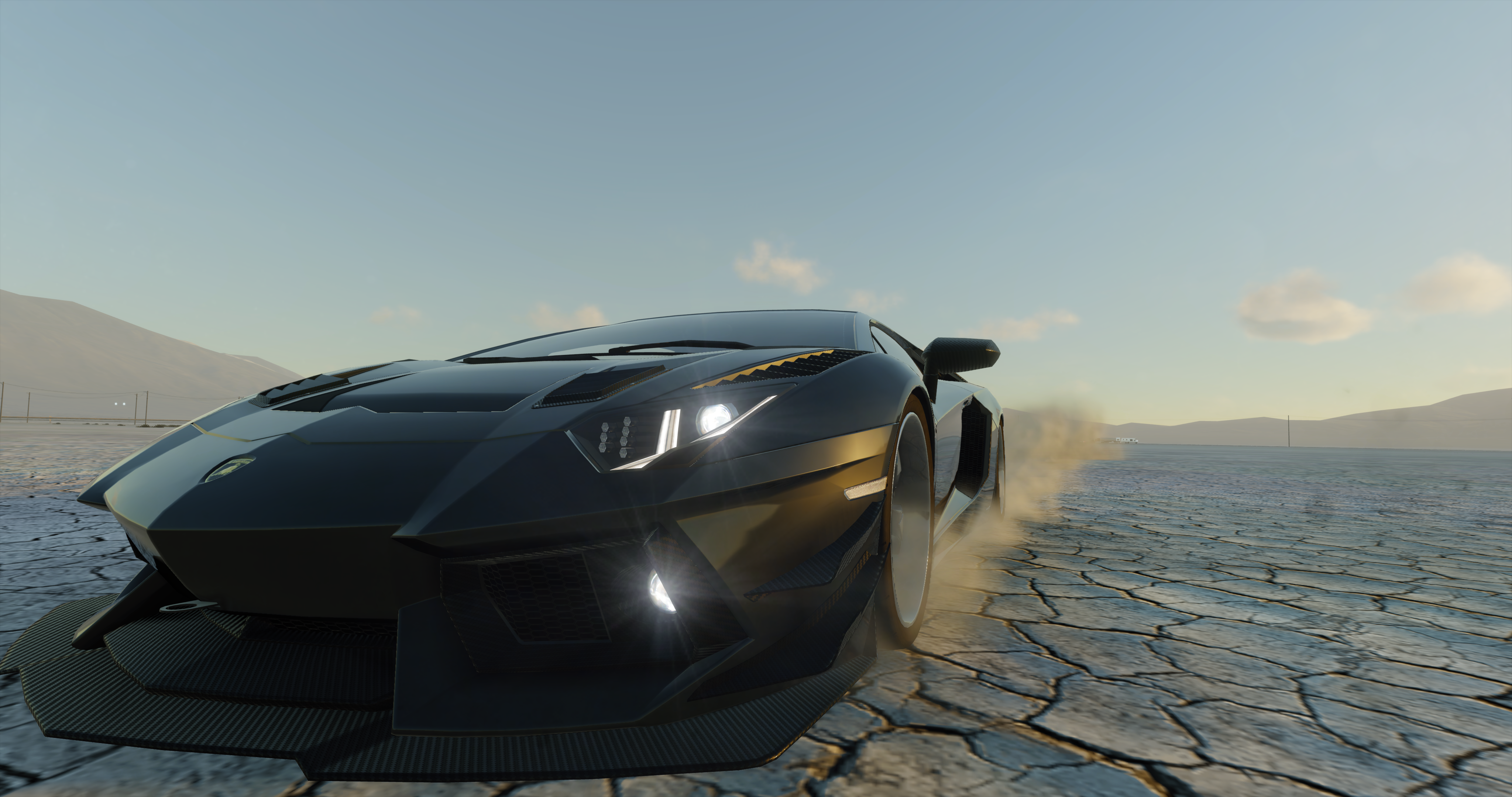 The Crew The Crew Wild Run Lamborghini Lamborghini Aventador Nitro 4096x2160