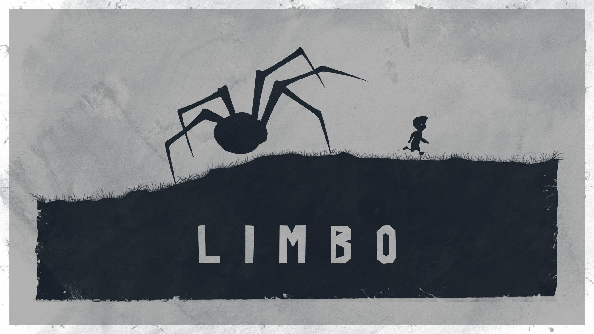 Video Games Minimalism Limbo Spider Playdead Photoshop Simple PlayStation 1920x1080