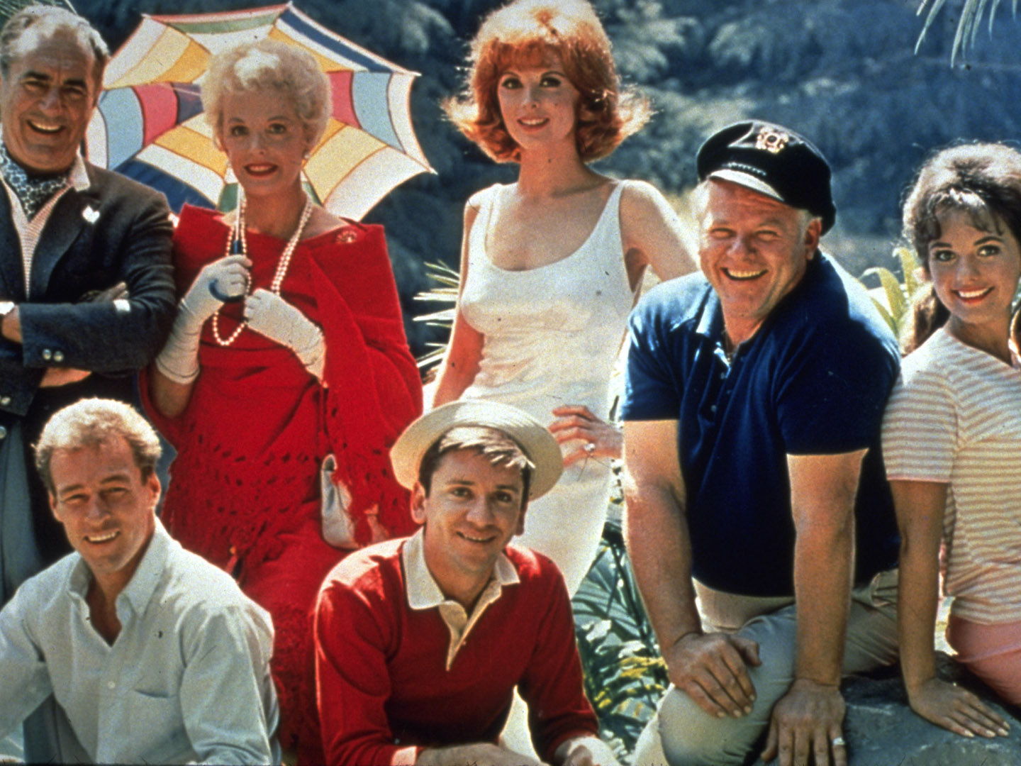 Gilligan Russell Johnson Bob Denver Dawn Wells Mary Ann Tina Louise Ginger Grant Alan Hale Jr The Sk 1440x1080