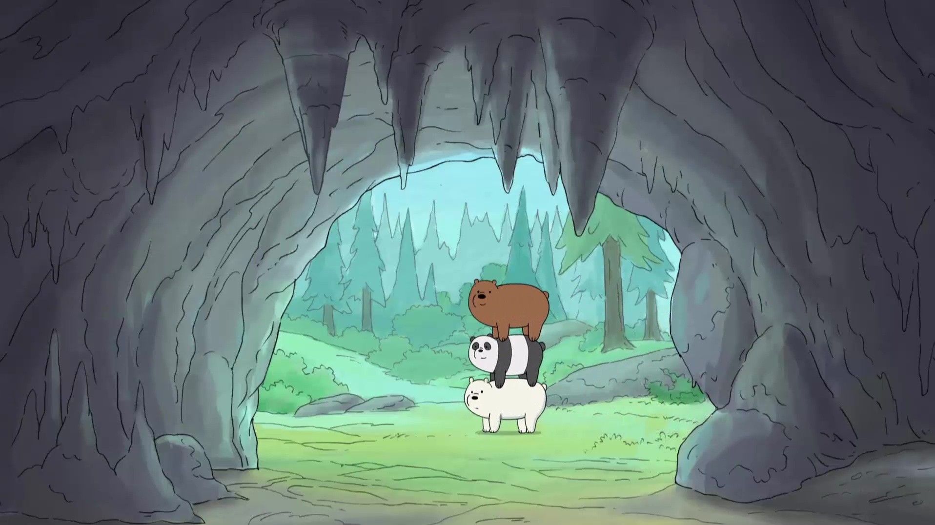 WeBareBears Capture Cartoon Bears 1916x1076