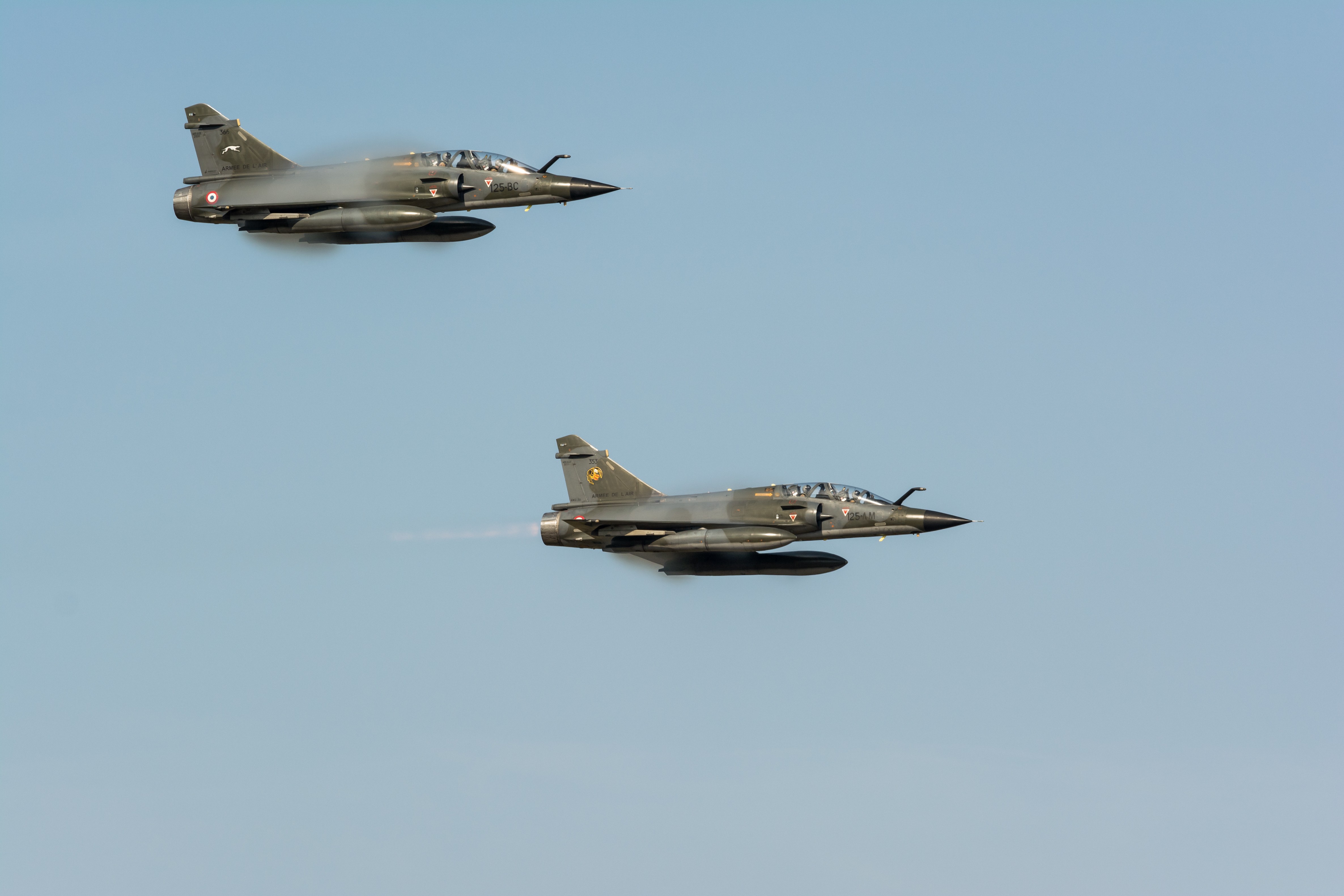 Airplane Airshows Military Mirage 2000 4743x3162