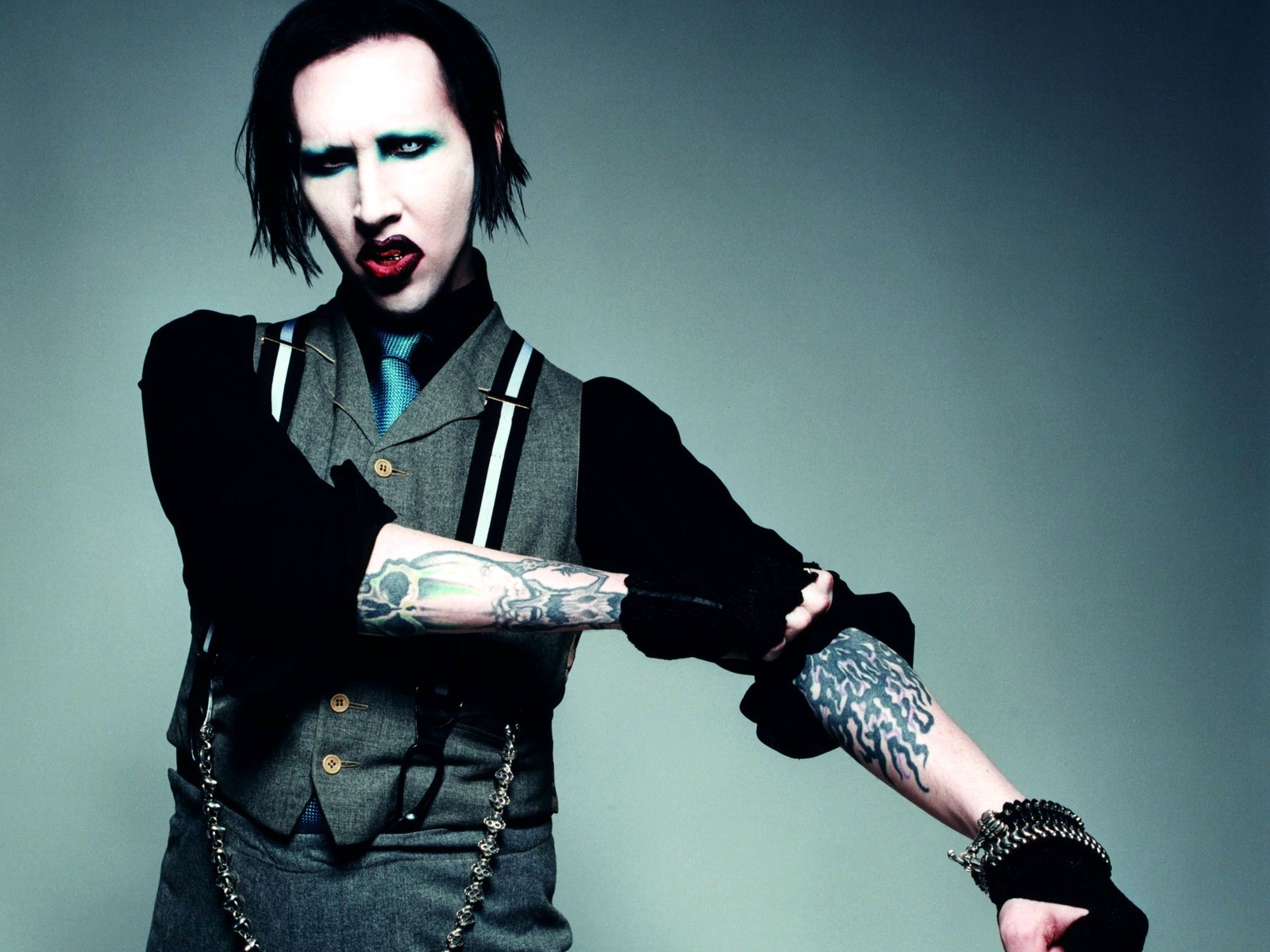 Marilyn Manson Rock Music Musician Rock Stars Shock Rock Hard Rock 1600x1200