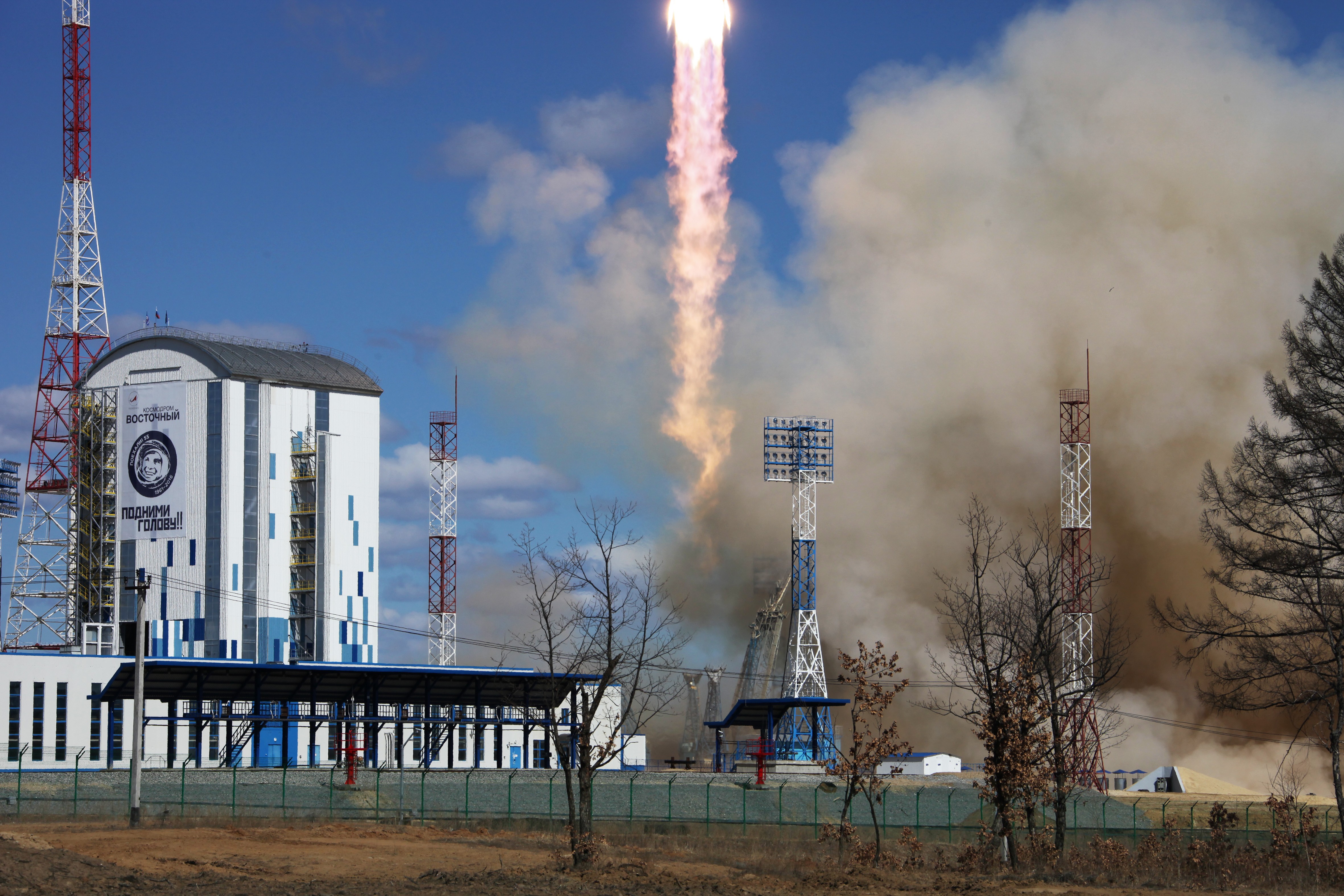 Roscosmos Vostochny Cosmodrome Launch Launching Launch Pads 4724x3150