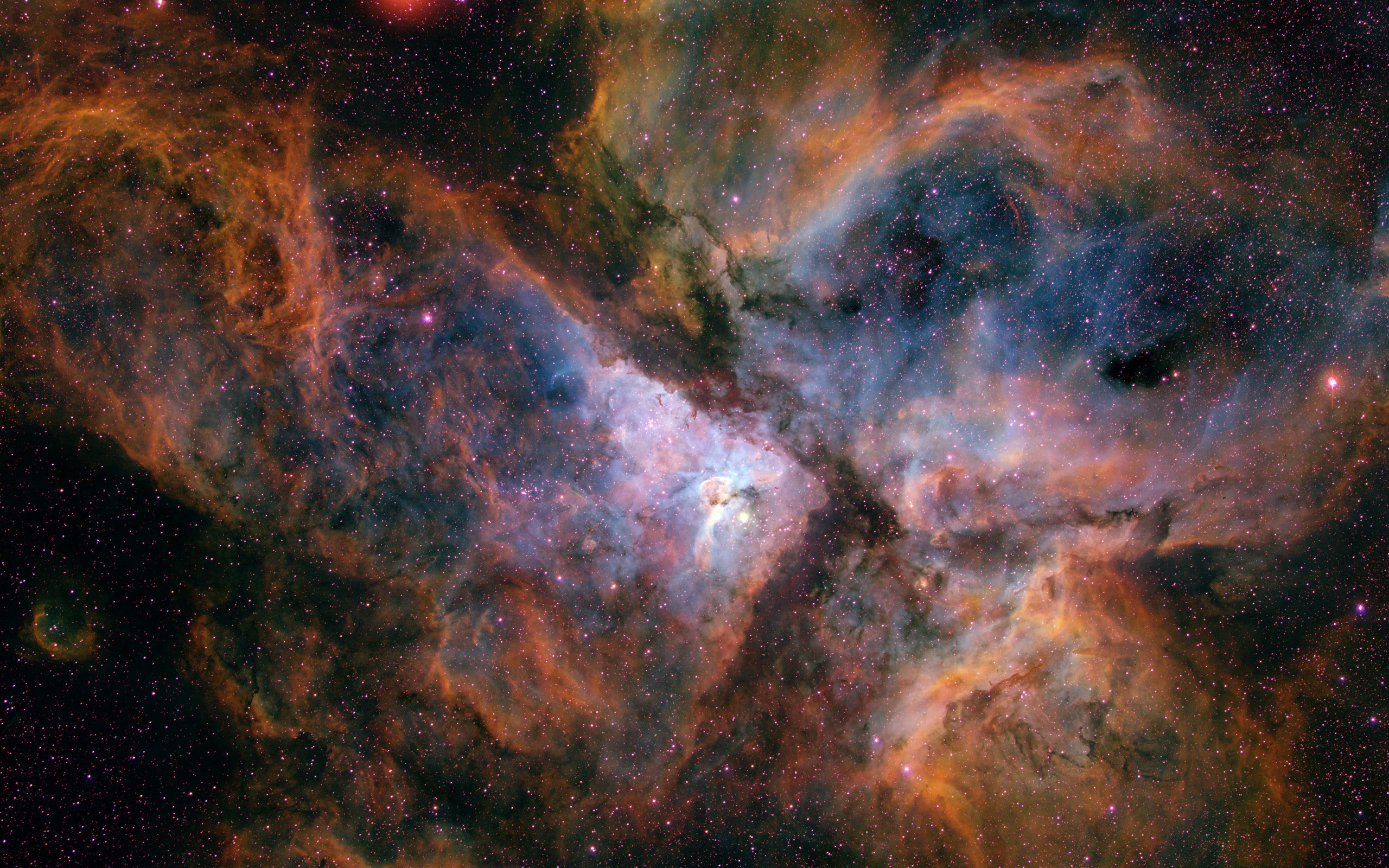 Space Stars Nebula Carina Nebula 2560x1600