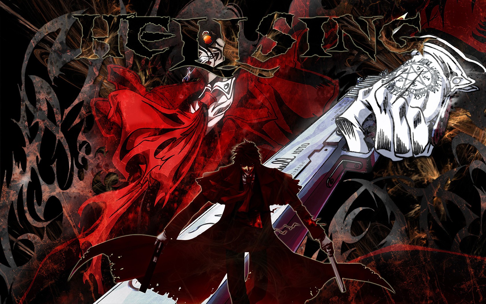 Hellsing Alucard Anime 1680x1050