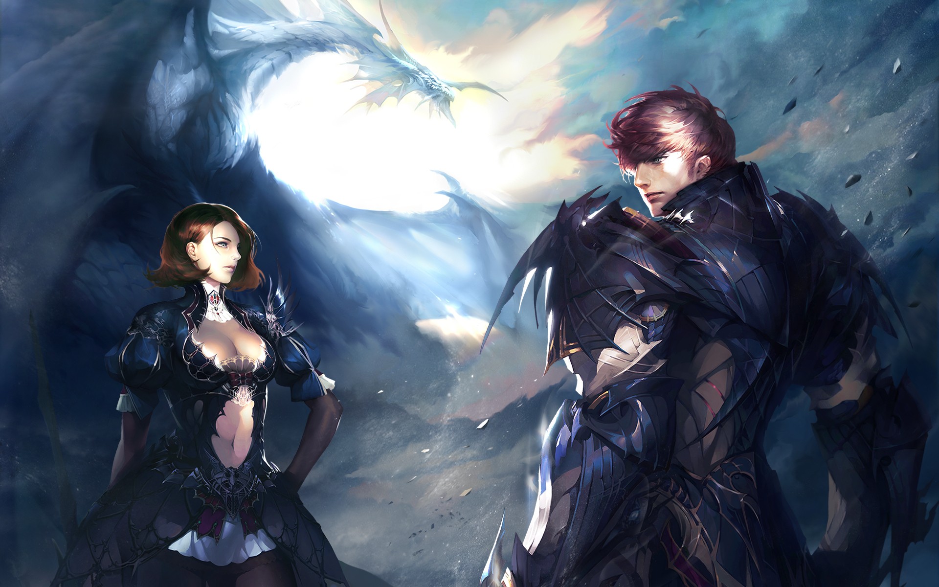 Lineage Ii RPG Fantasy Art 1920x1200