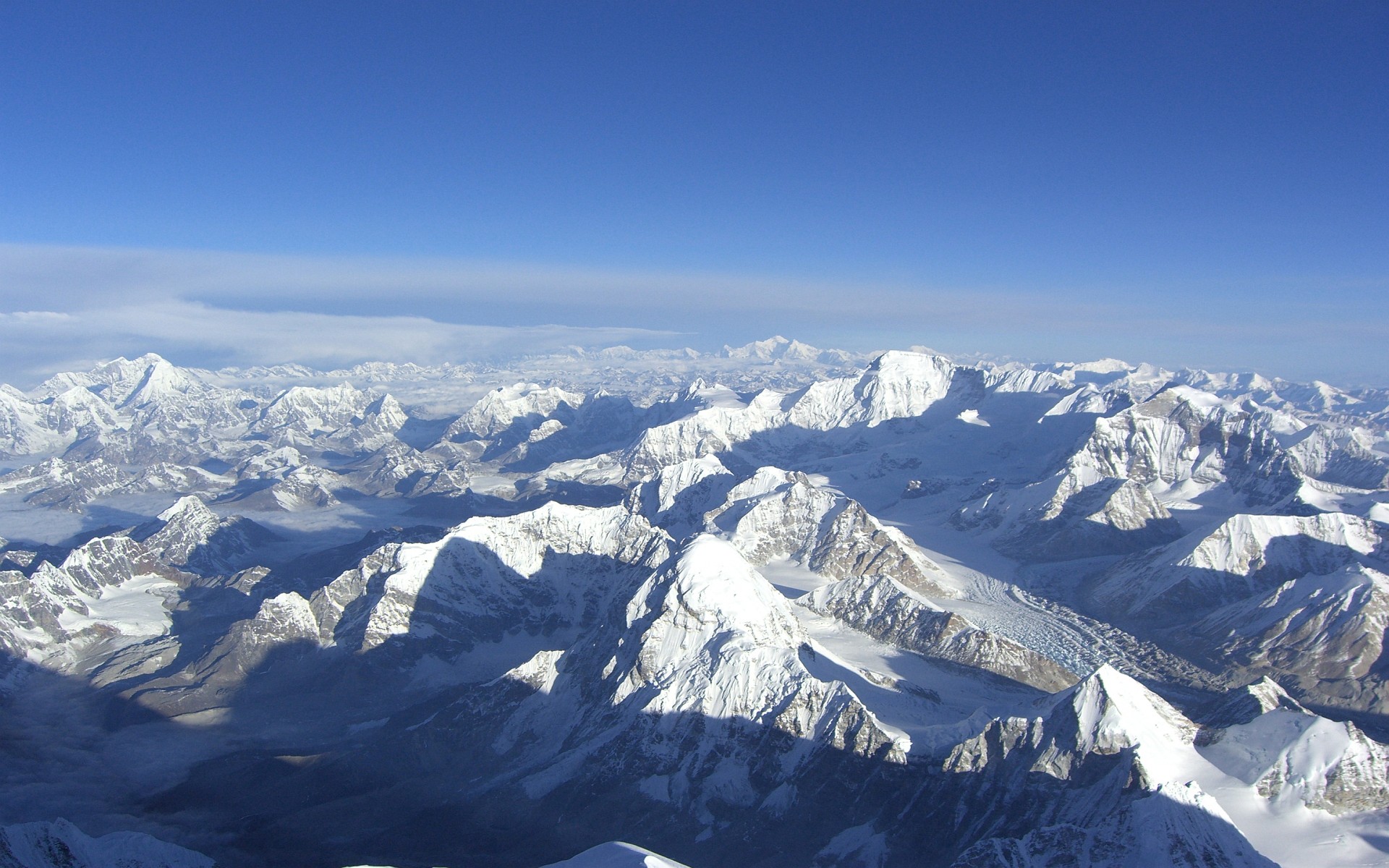 Mountains Snow Nature Mount Everest Landscape 1920x1200