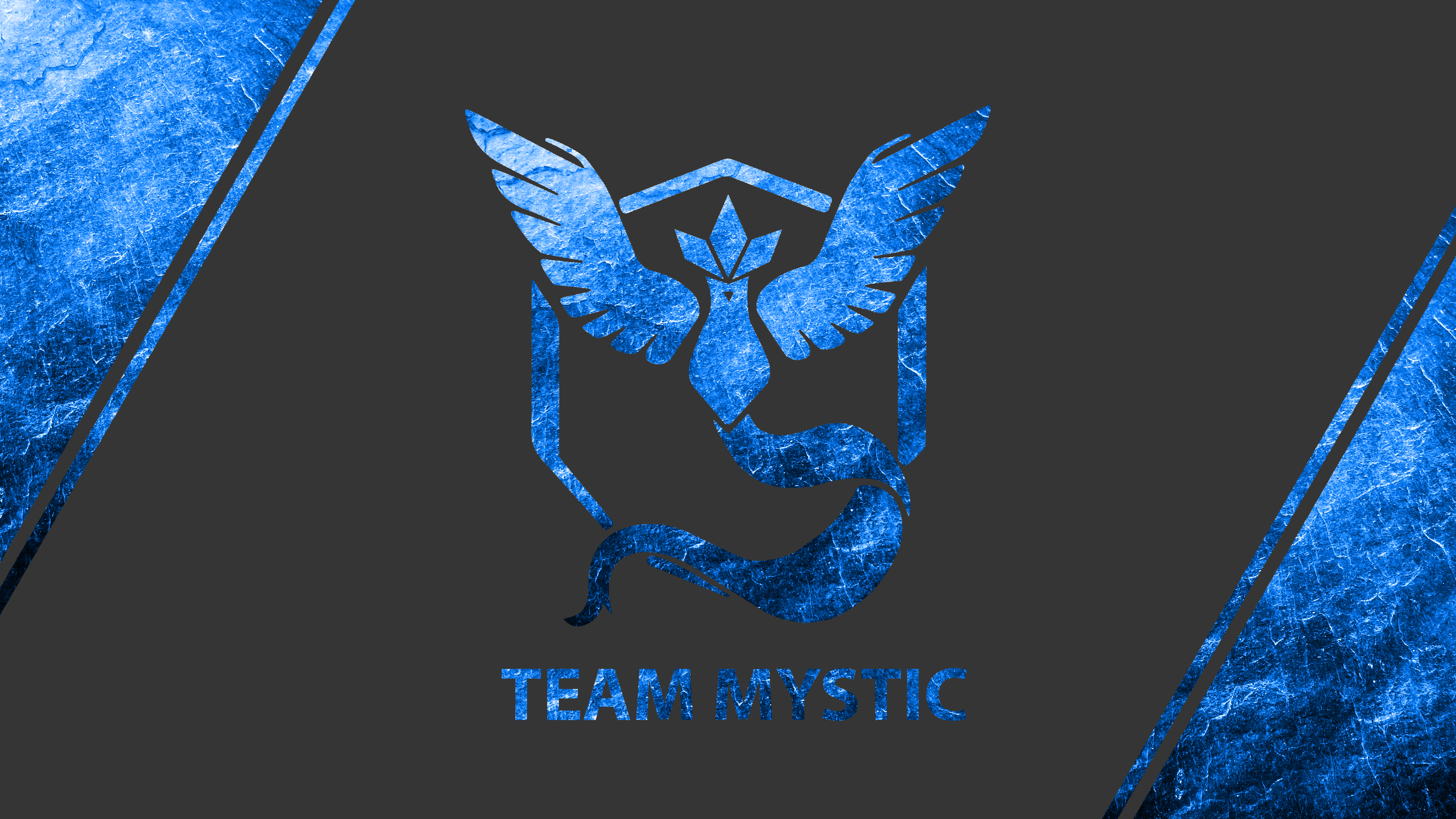 Pokemon Go Team Mystic Ice Blue 3840x2160