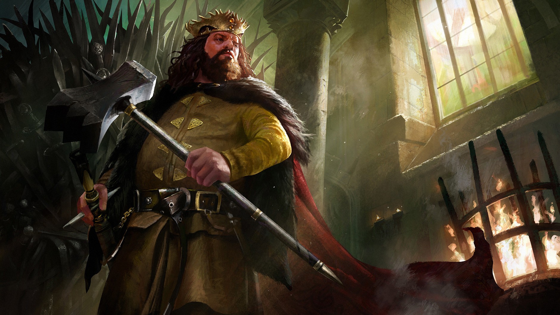 Digital Art Fantasy Art Game Of Thrones Robert Baratheon A Song Of Ice And Fire 1880x1058