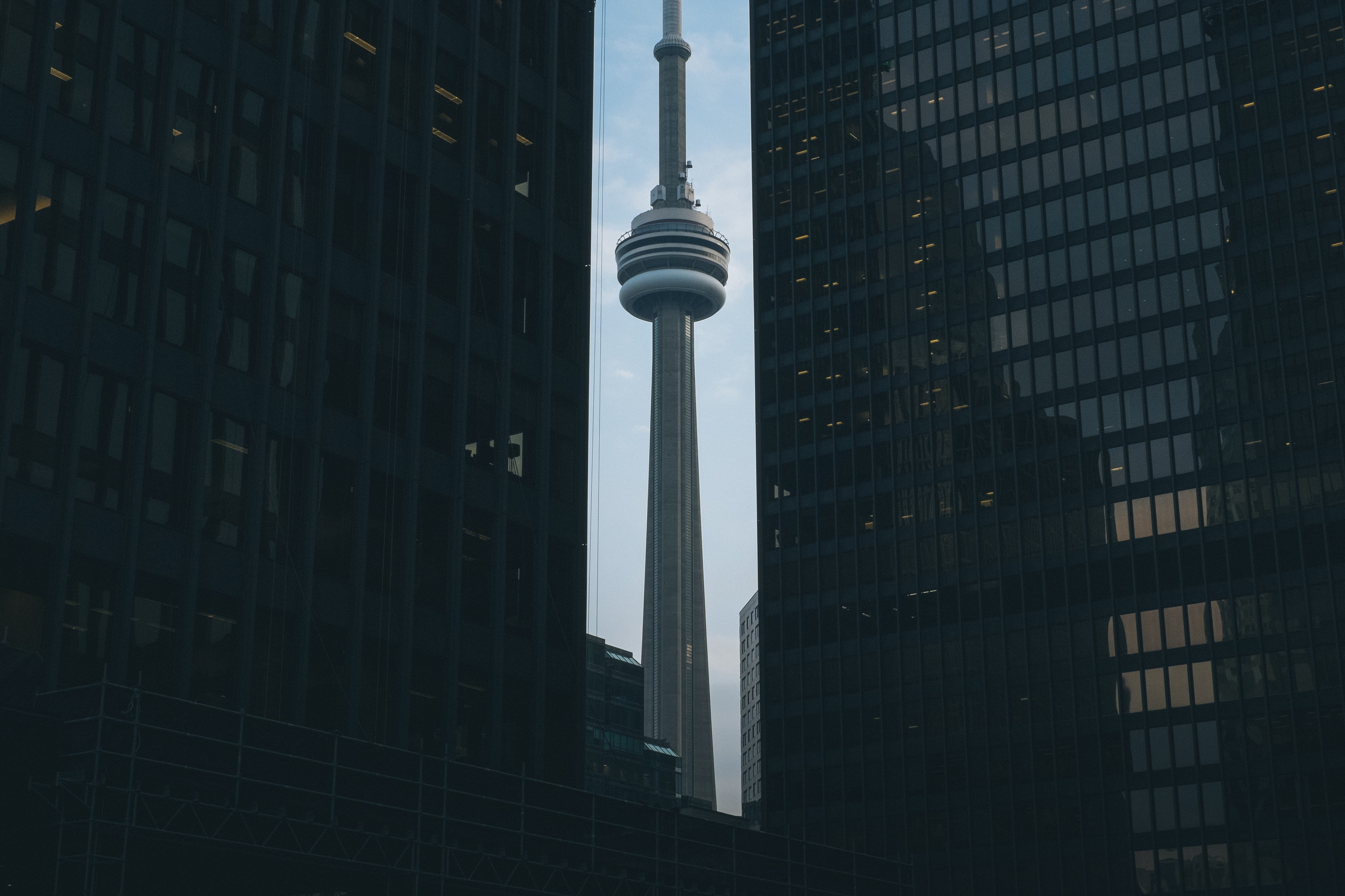 City CN Tower Toronto Canada 4858x3239