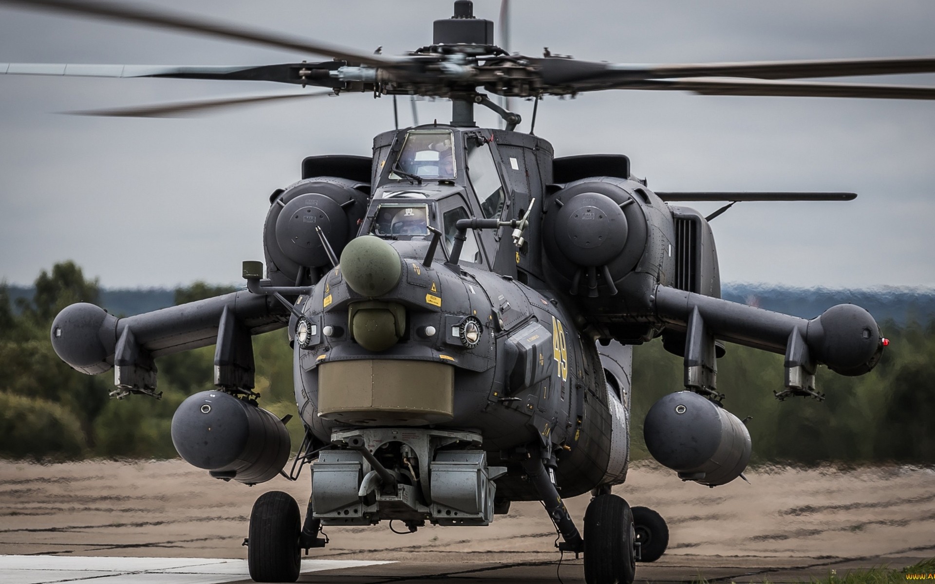 Mi 28 Helicopters Military Russian Air Force 1920x1200