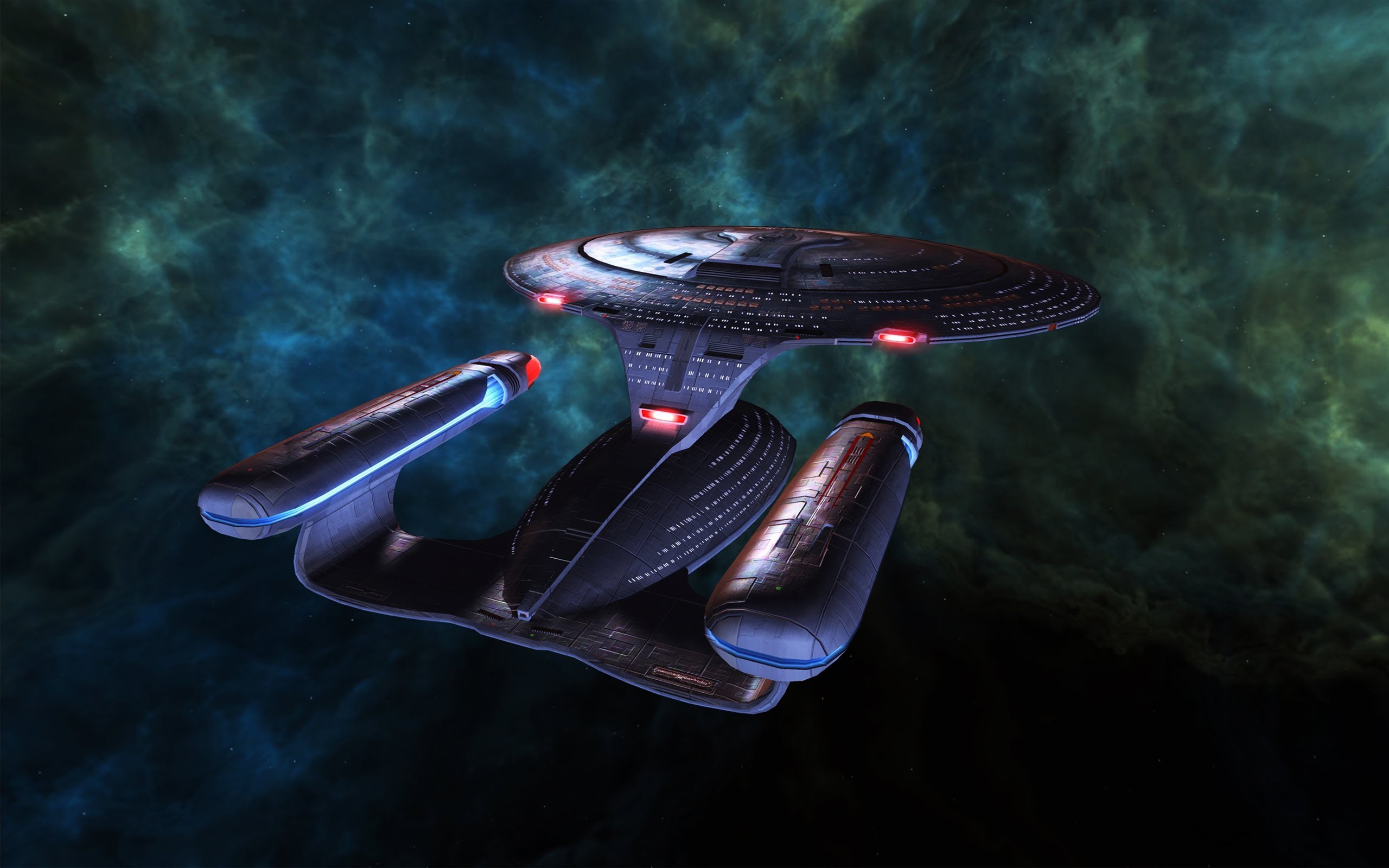 Star Trek USS Enterprise Spaceship Star Trek Ships NCC 1701 Enterprise D 2560x1600