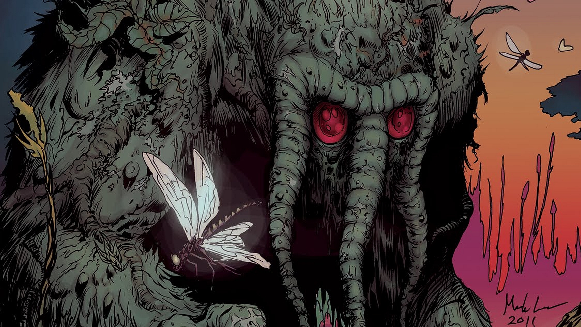 Comics Man Thing 1920x1080