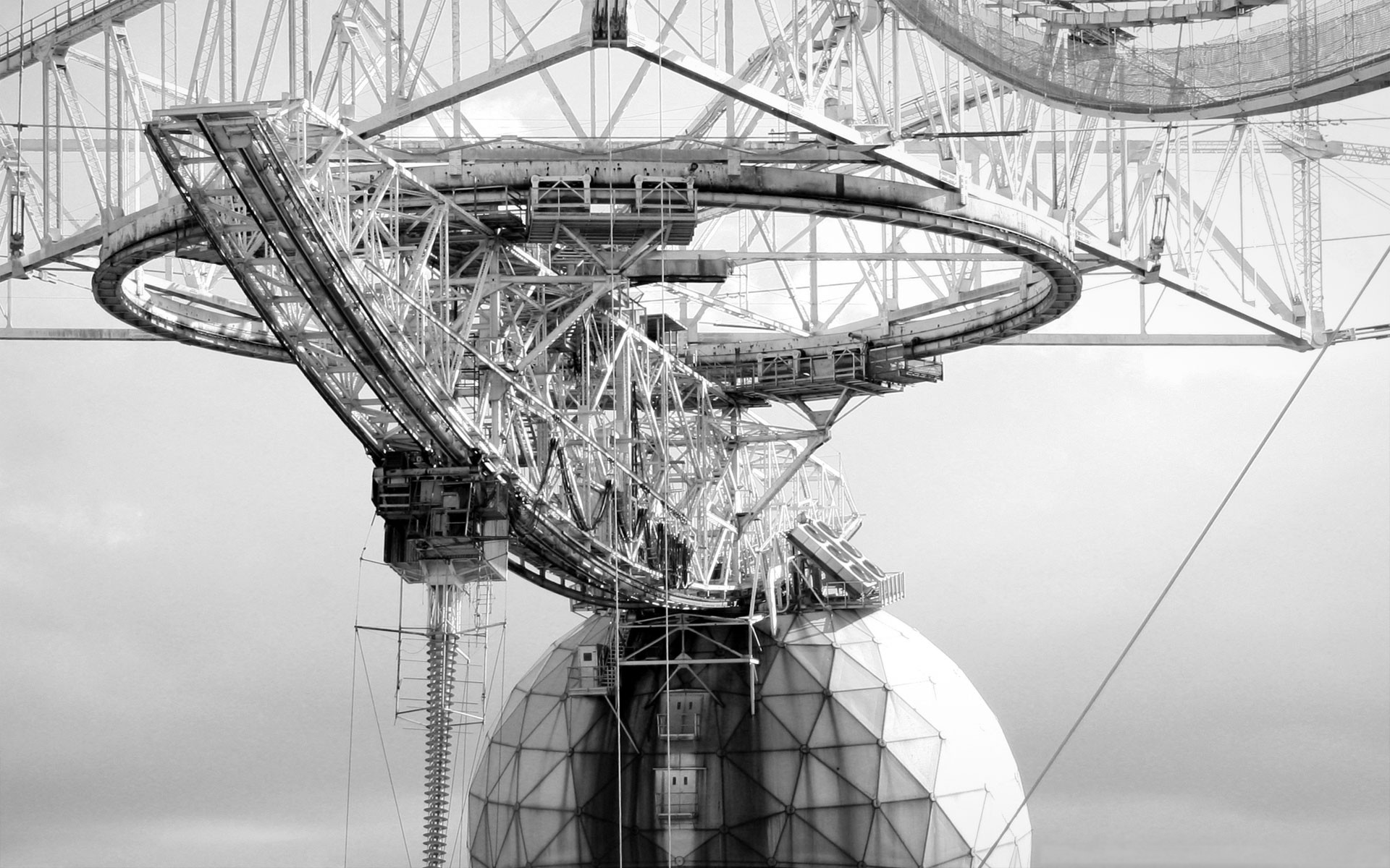 Photography Architecture Radio Telescope Arecibo Observatory 1920x1200