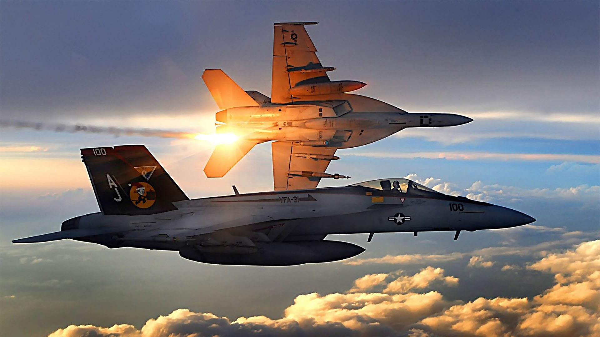 Military Boeing F A 18E F Super Hornet 1920x1080