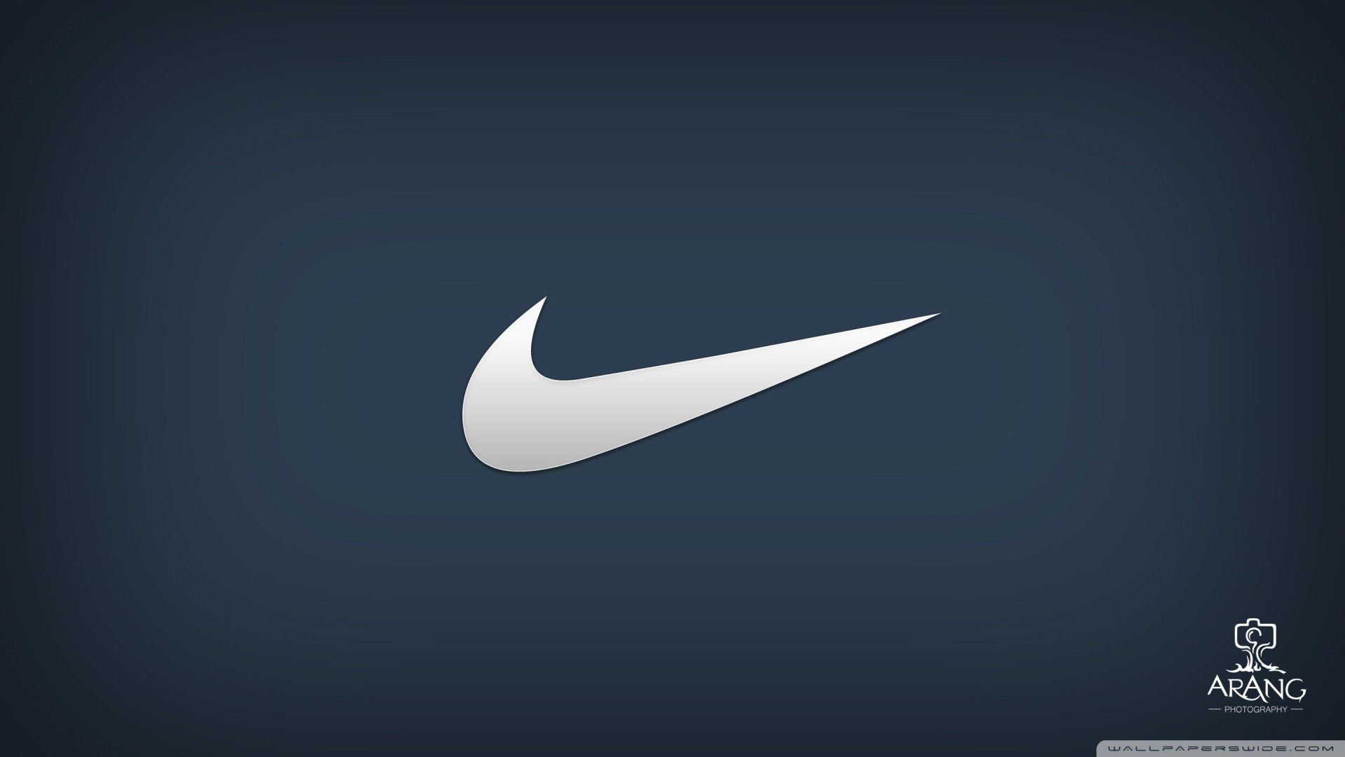 Nike Logo Simple Background 1920x1080
