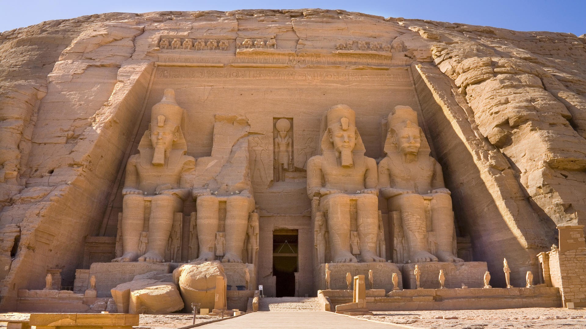 Abu Simbel Temple Egypt 1920x1080